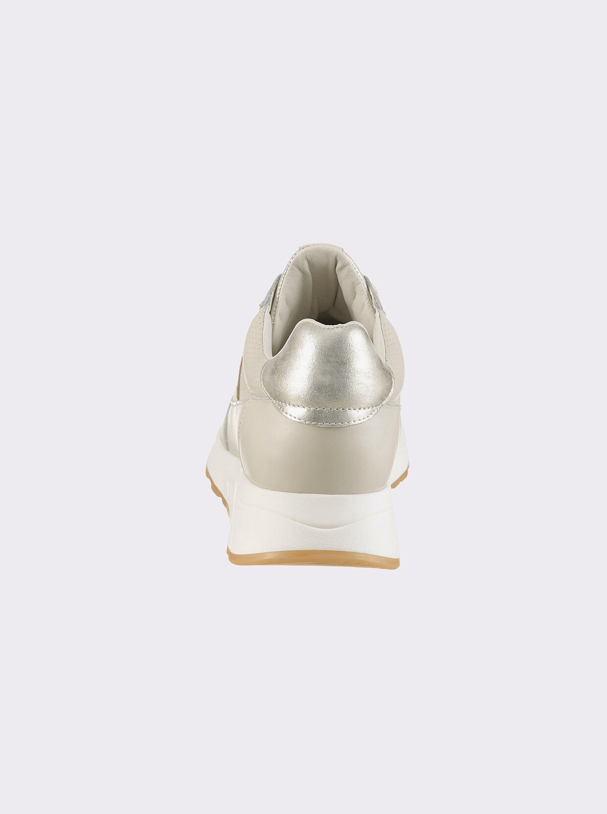heine Sneaker - creme-goldfarben