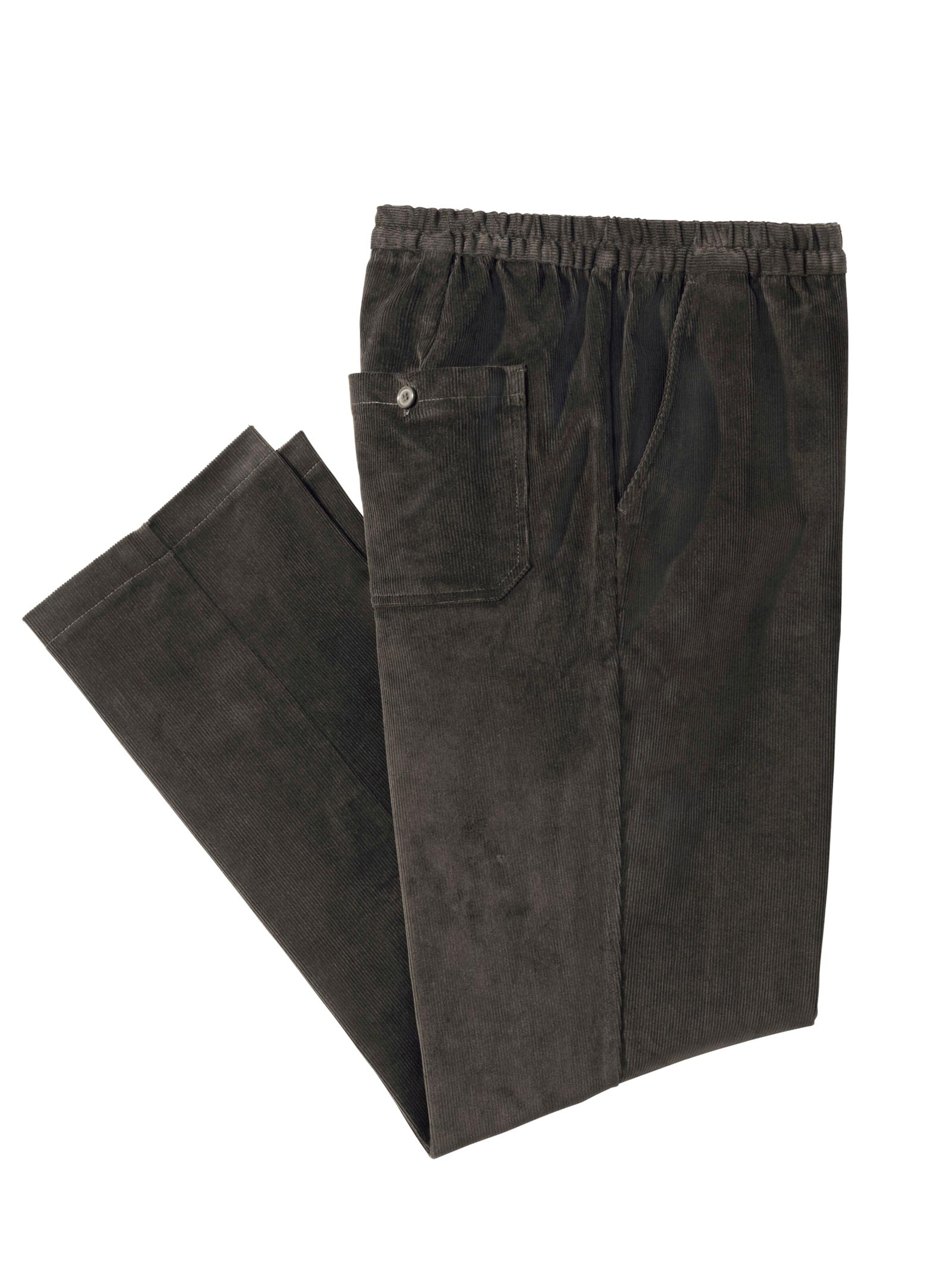 Cord-Hose - dunkelgrün