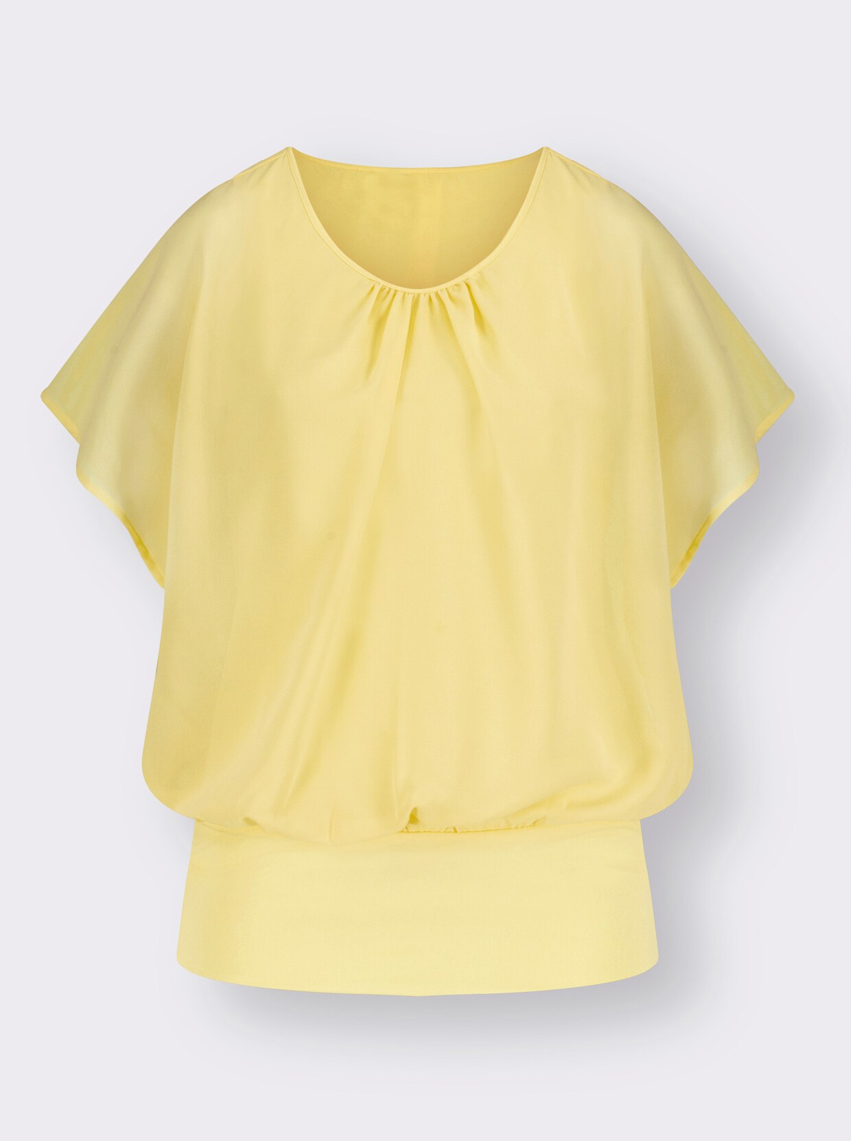 Georgetteblouse - citroen