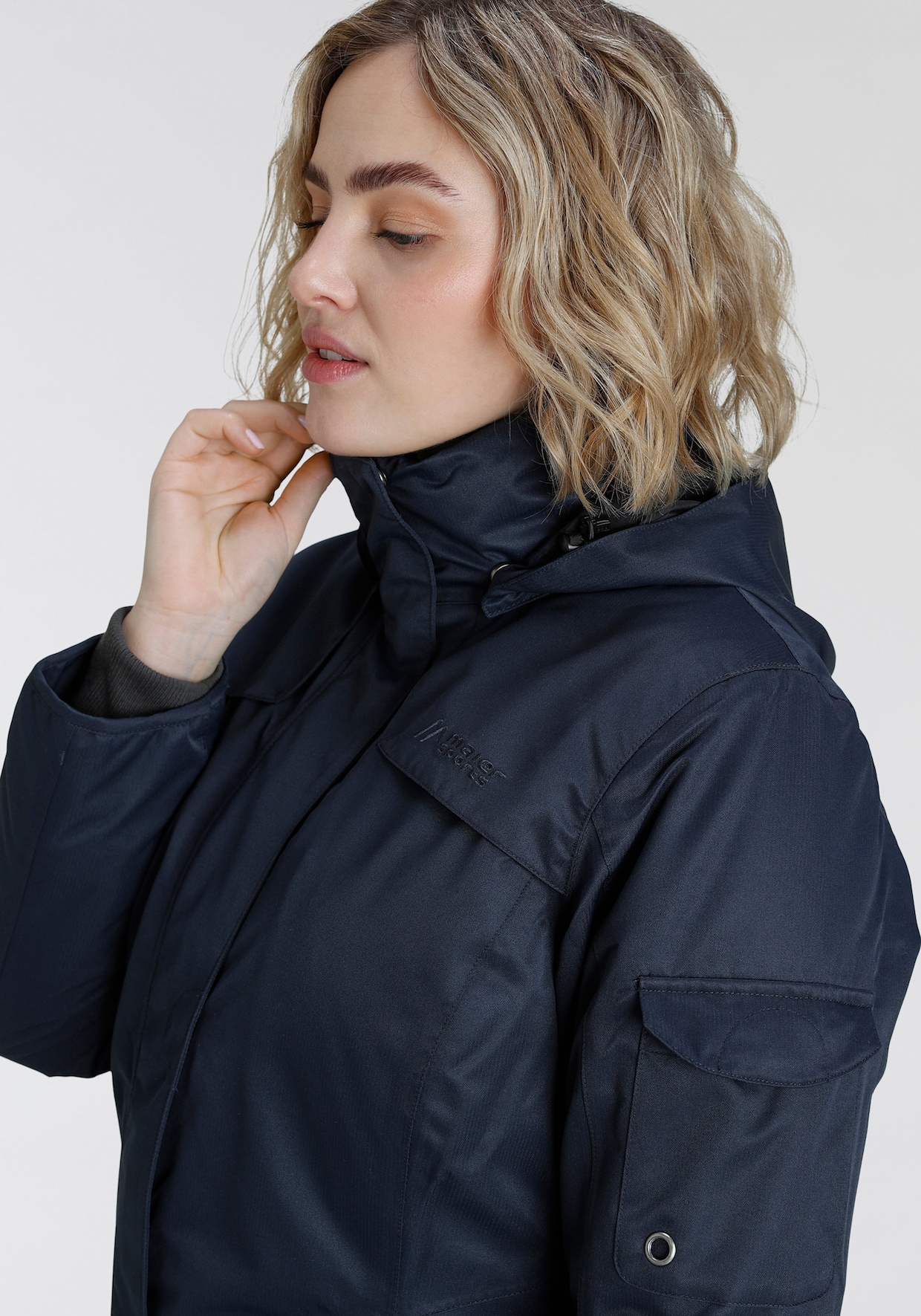 Winterjacke - marine