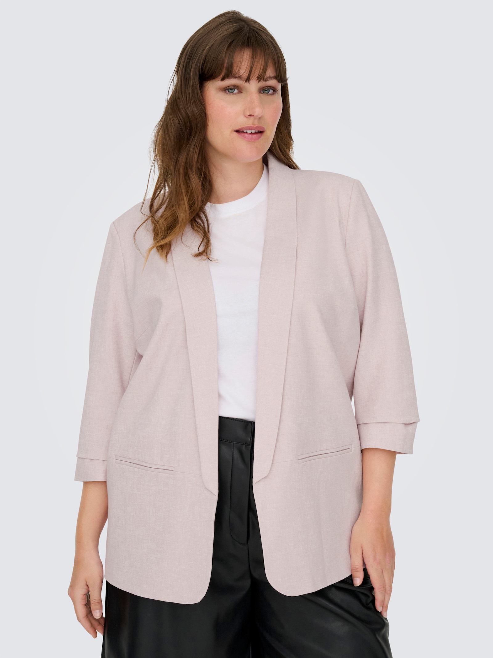 ONLY CARMAKOMA Kurzblazer - burnished lilac detail:melange