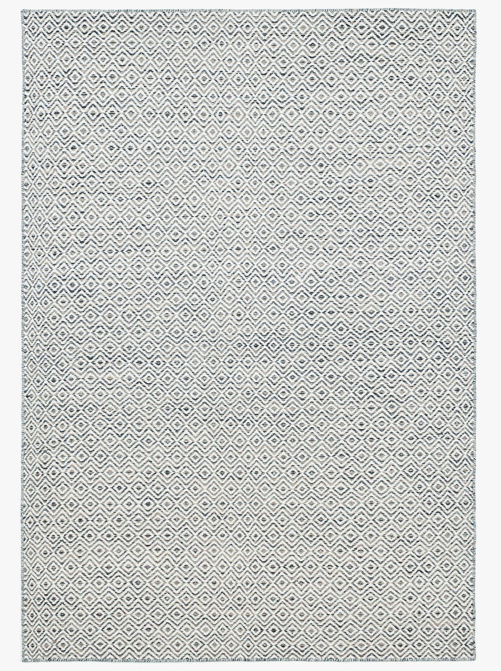 Theko Handwebteppich - grau