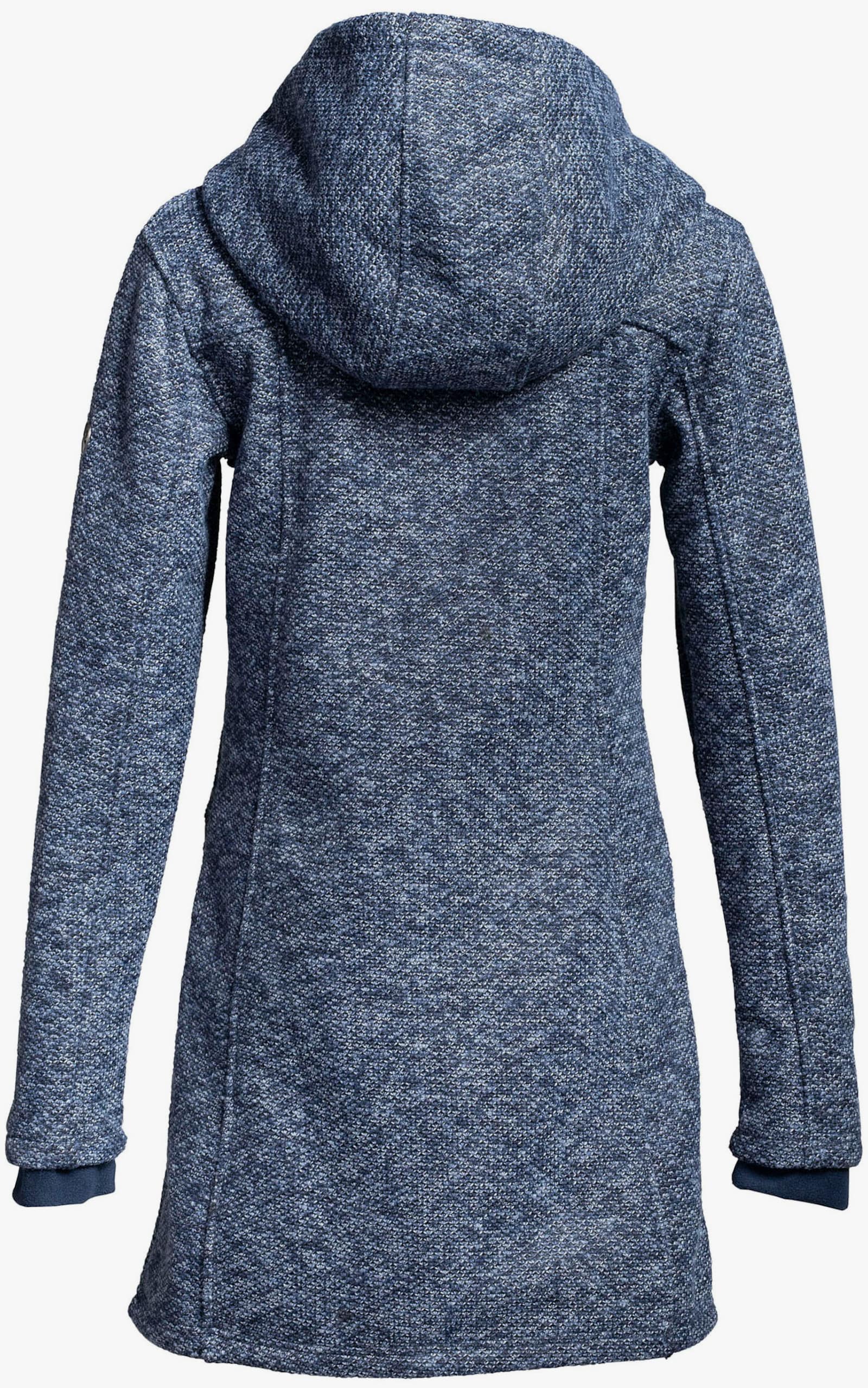 Polarino Strickmantel - marine