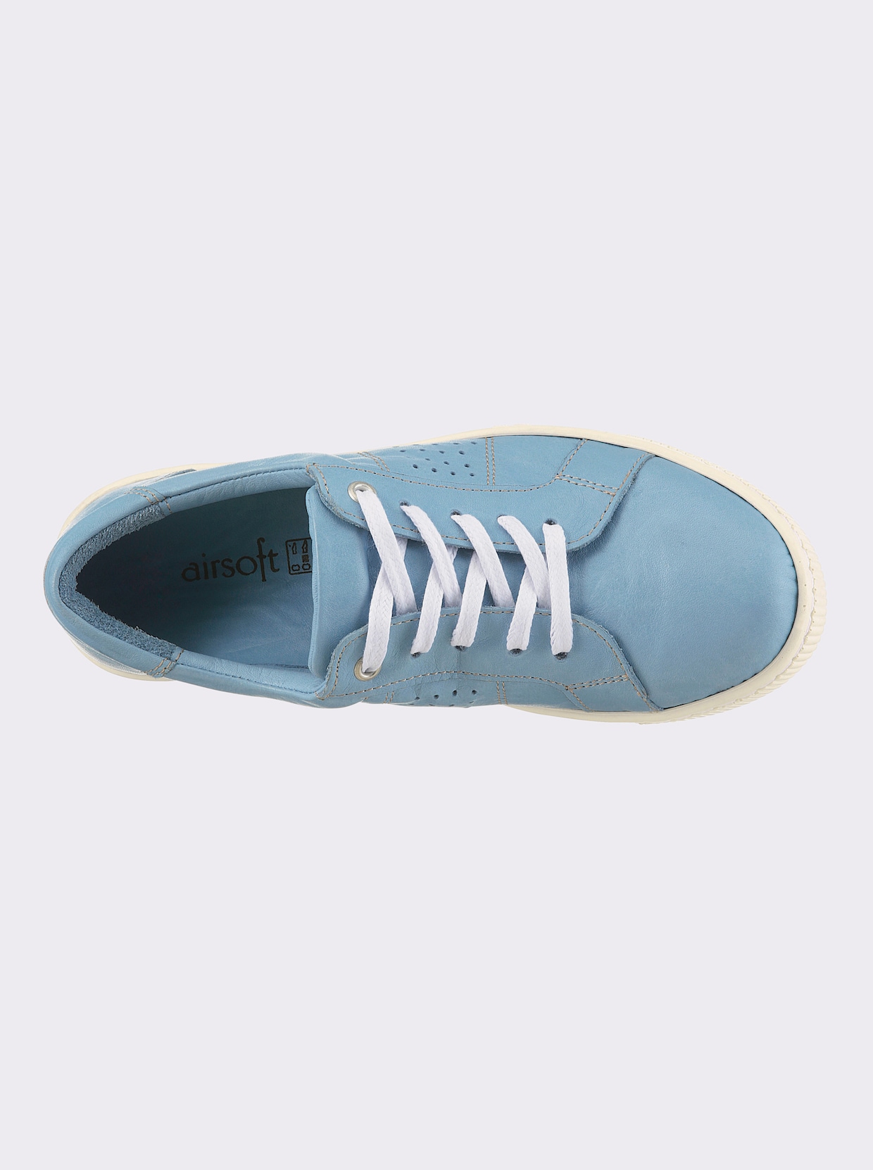 airsoft modern+ Sneaker - hellblau