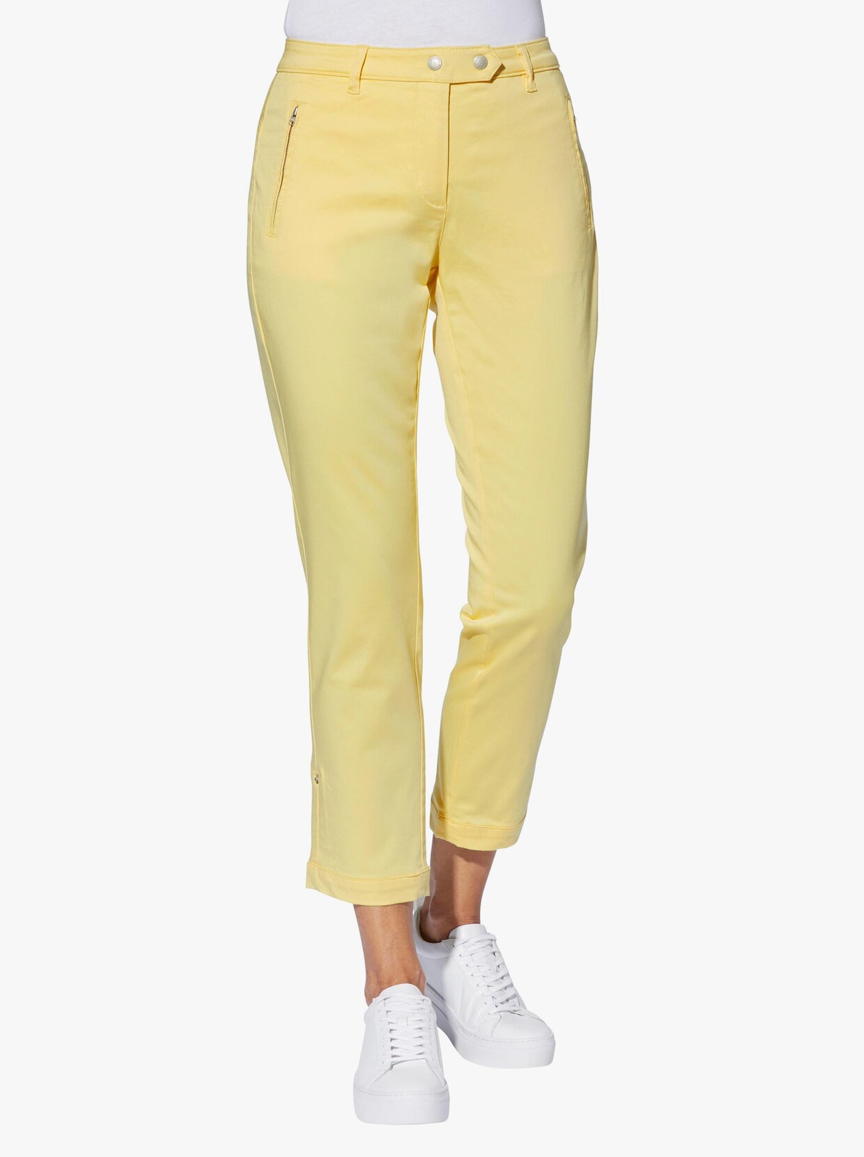 Kalhoty - citronová