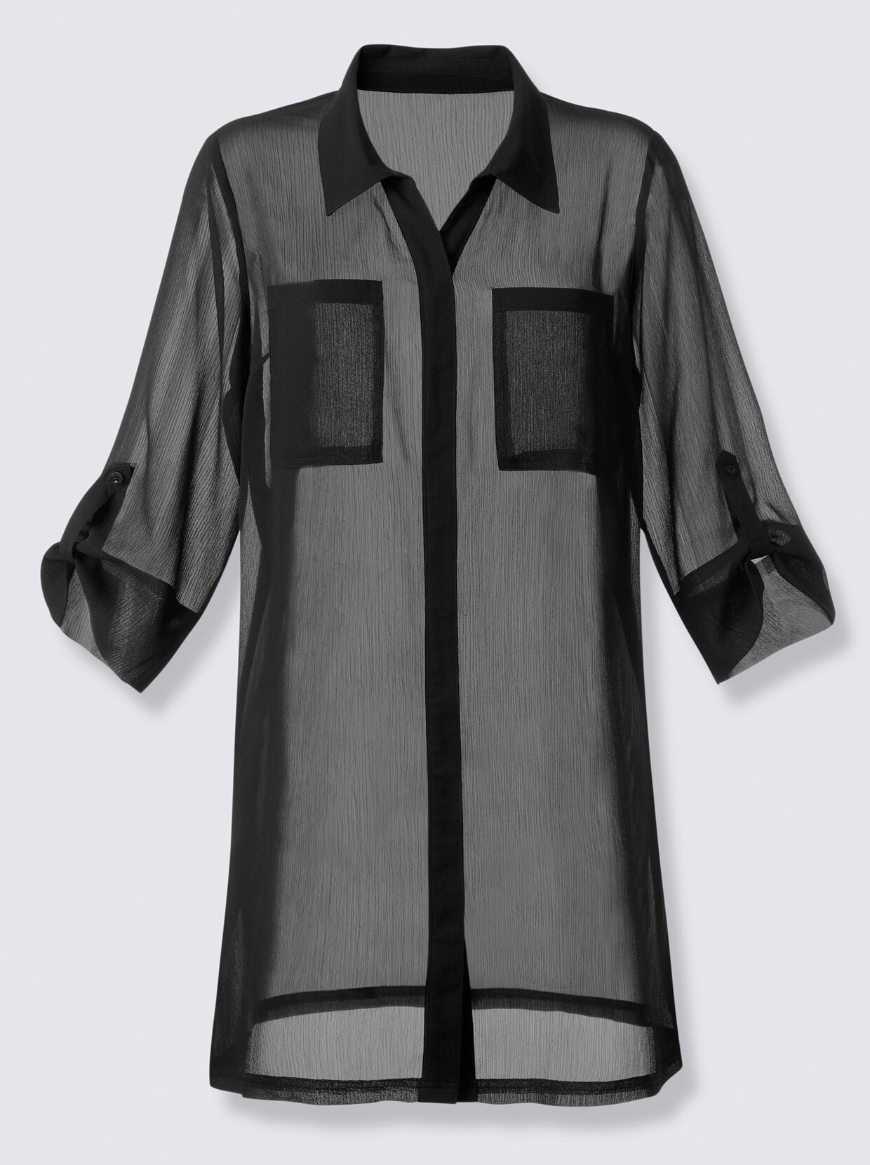 feel good Strandbluse - schwarz
