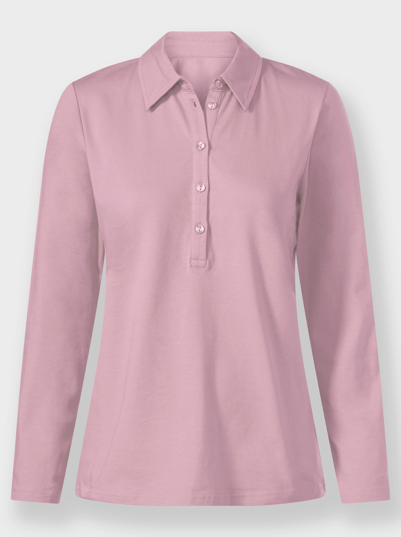 Poloshirt aus Baumwoll-Qualität - rosé