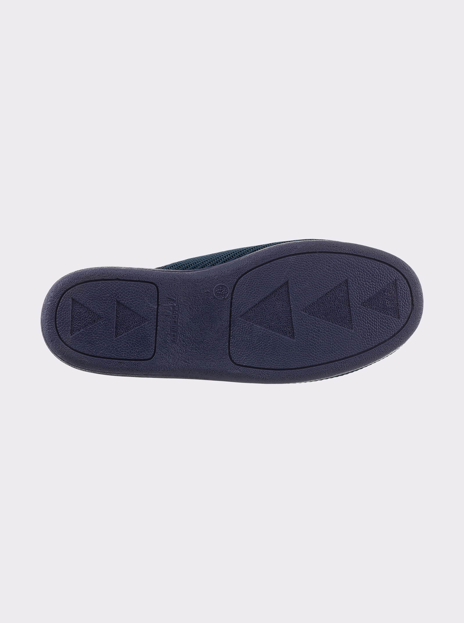 Pantoffel aus dehnbarem Obermaterial - jeansblau