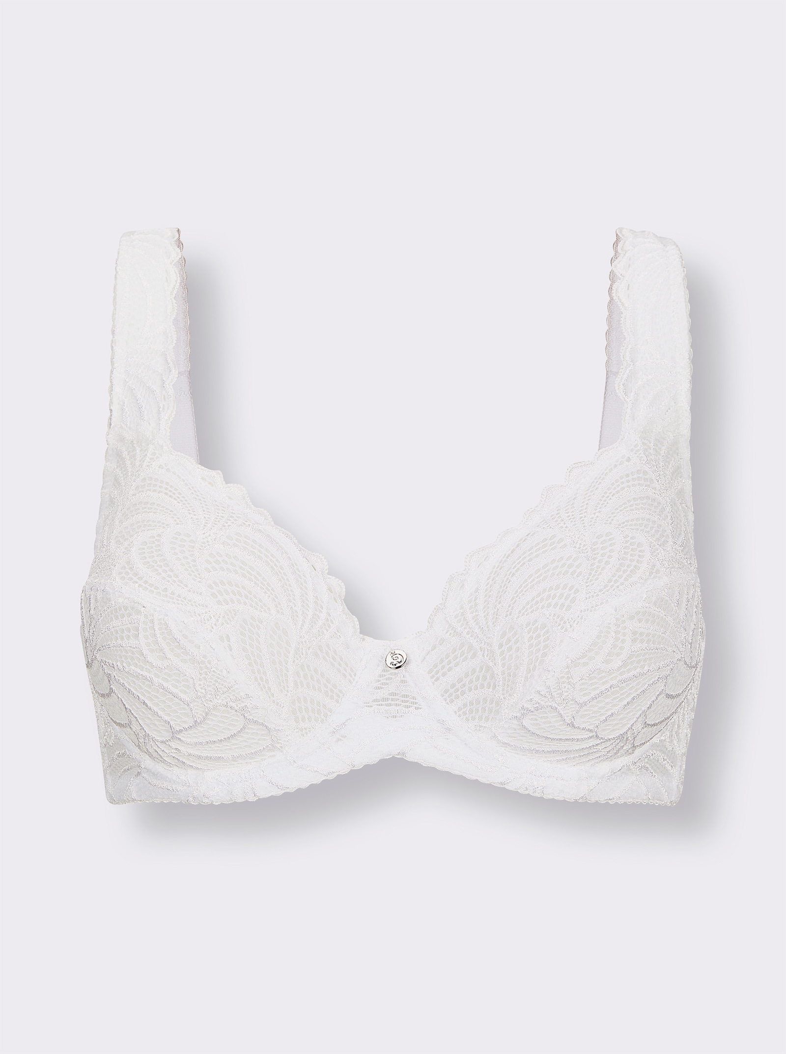 wäschepur Odlehčovací podprsenka s kosticemi a měkce vatovanými ramínky - bílá