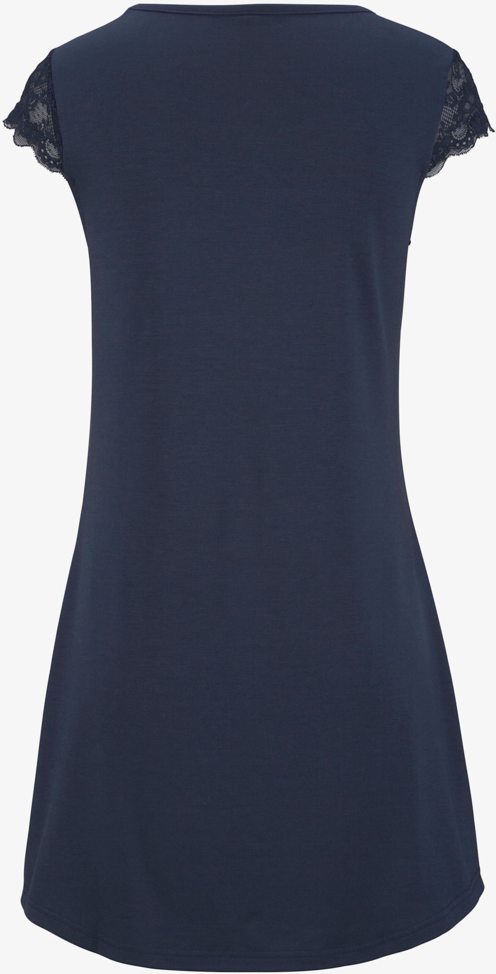 LASCANA Chemise de nuit - bleu