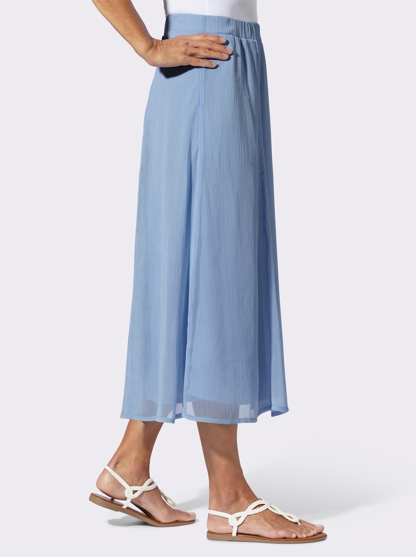Bahnenrock in Schlupfform - bleu