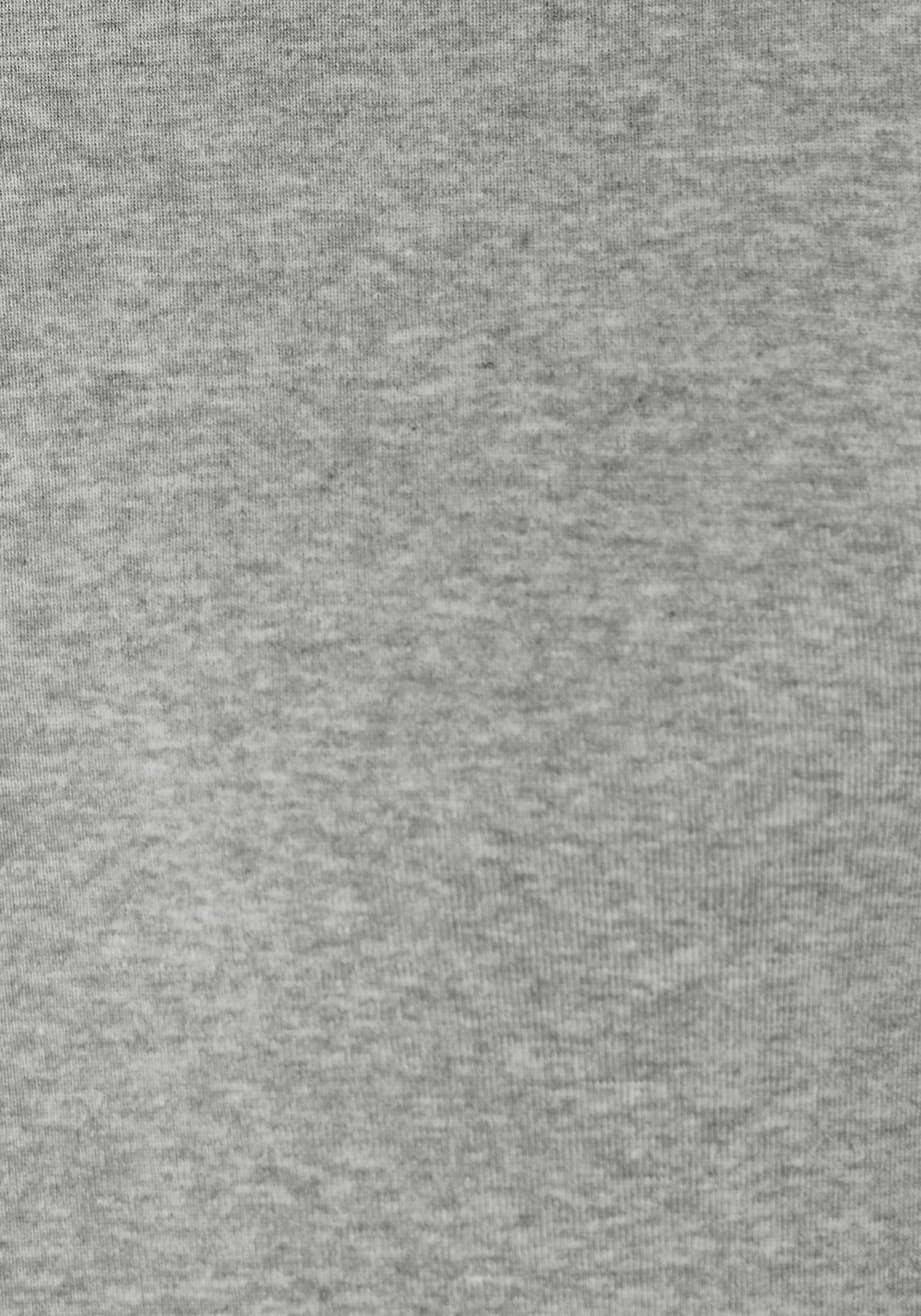 H.I.S Langarmshirt - grau-meliert