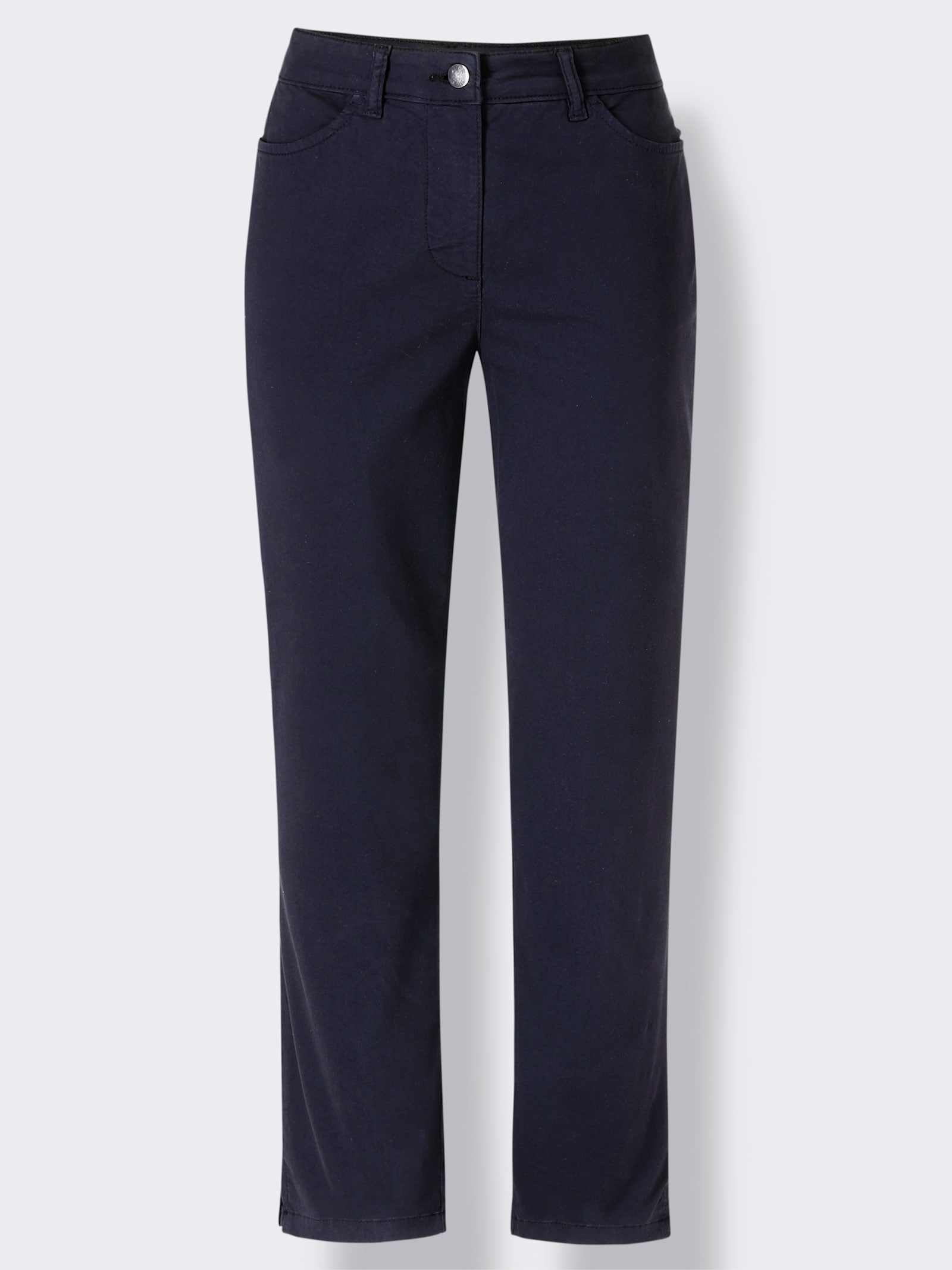 heine 7/8-Hose mit schmalem Bein - marine