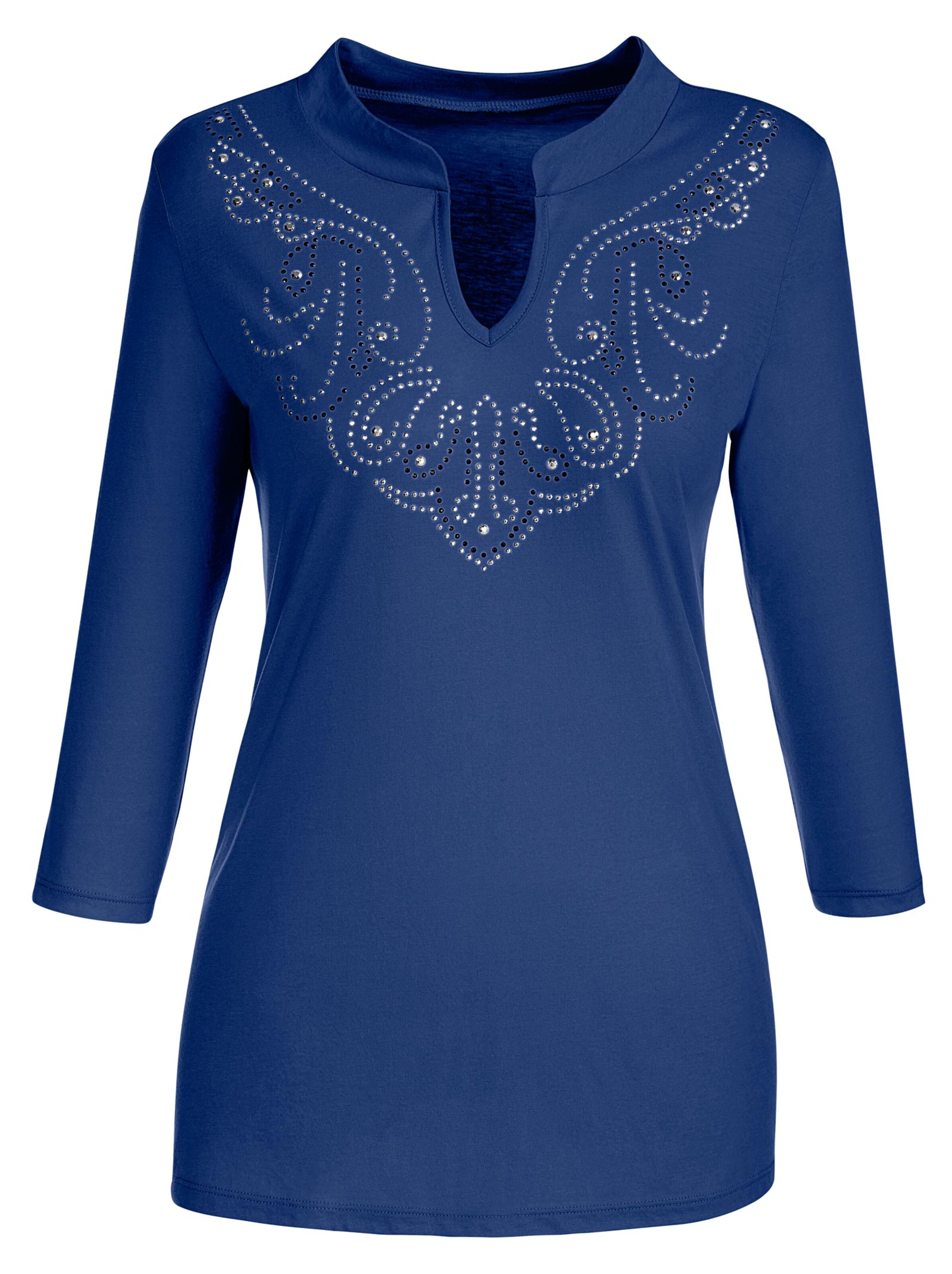 Shirt - royalblau