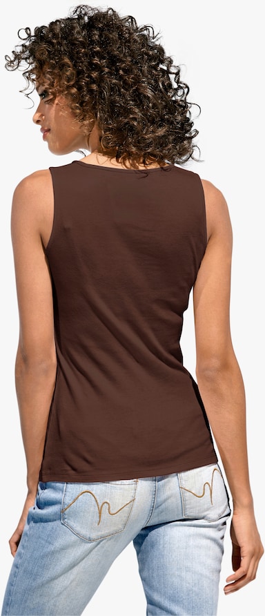 heine Shirttop - schokobraun