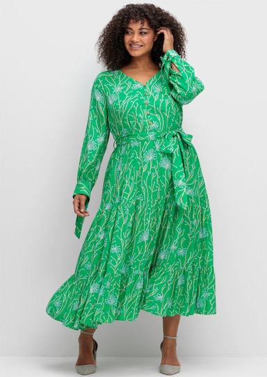 sheego by Joe Browns Maxikleid - grün