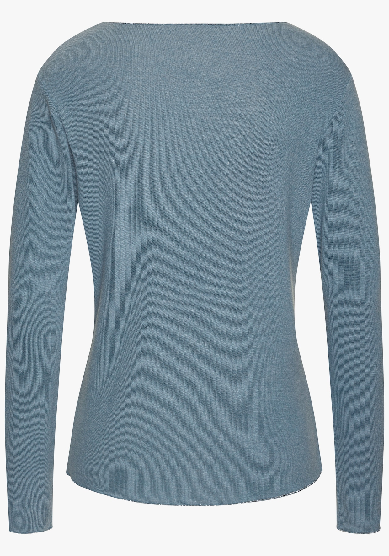 LASCANA Shirt met lange mouwen - lichtblauw