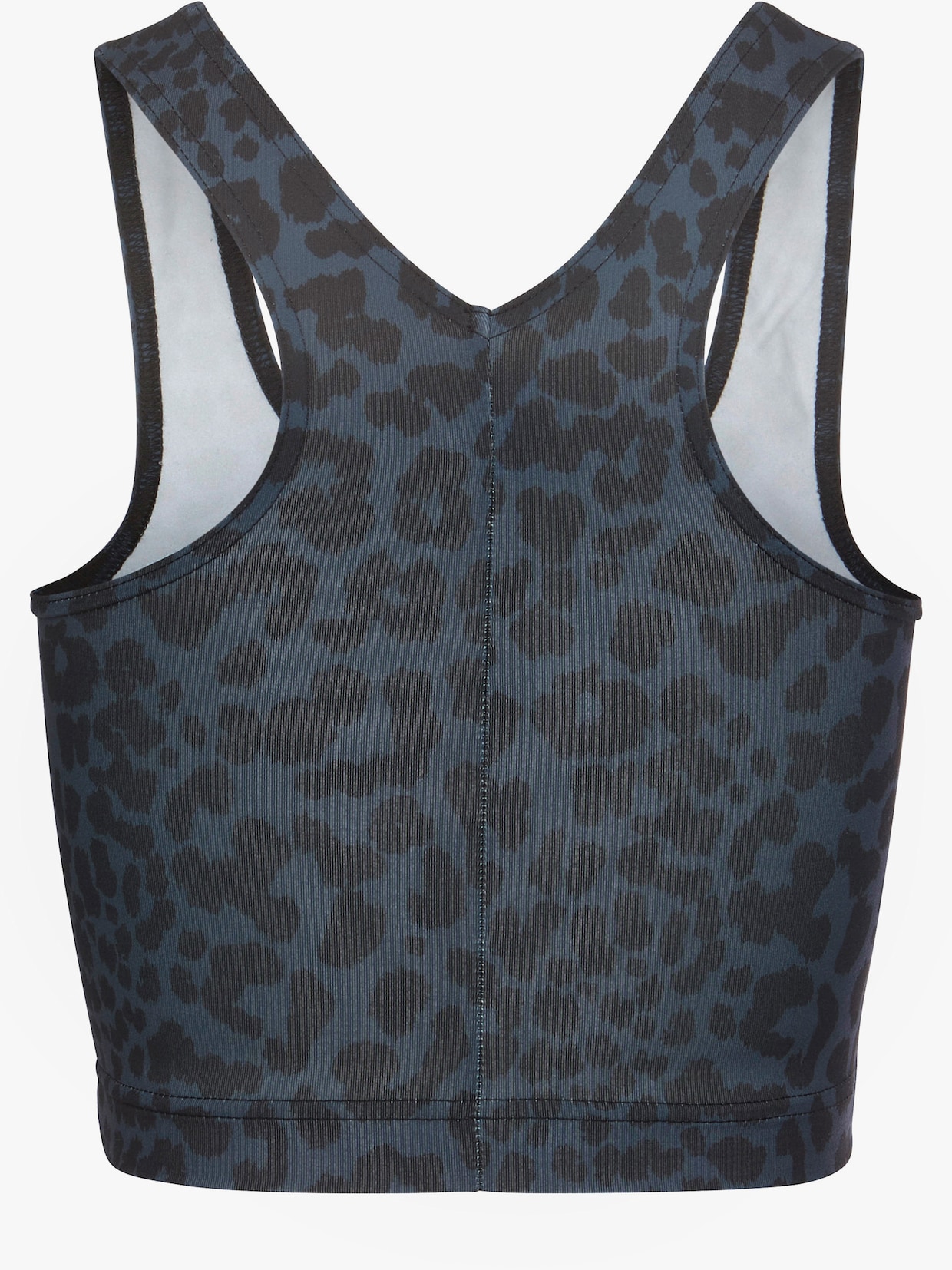 LASCANA ACTIVE Functioneel shirt - antraciet/leo