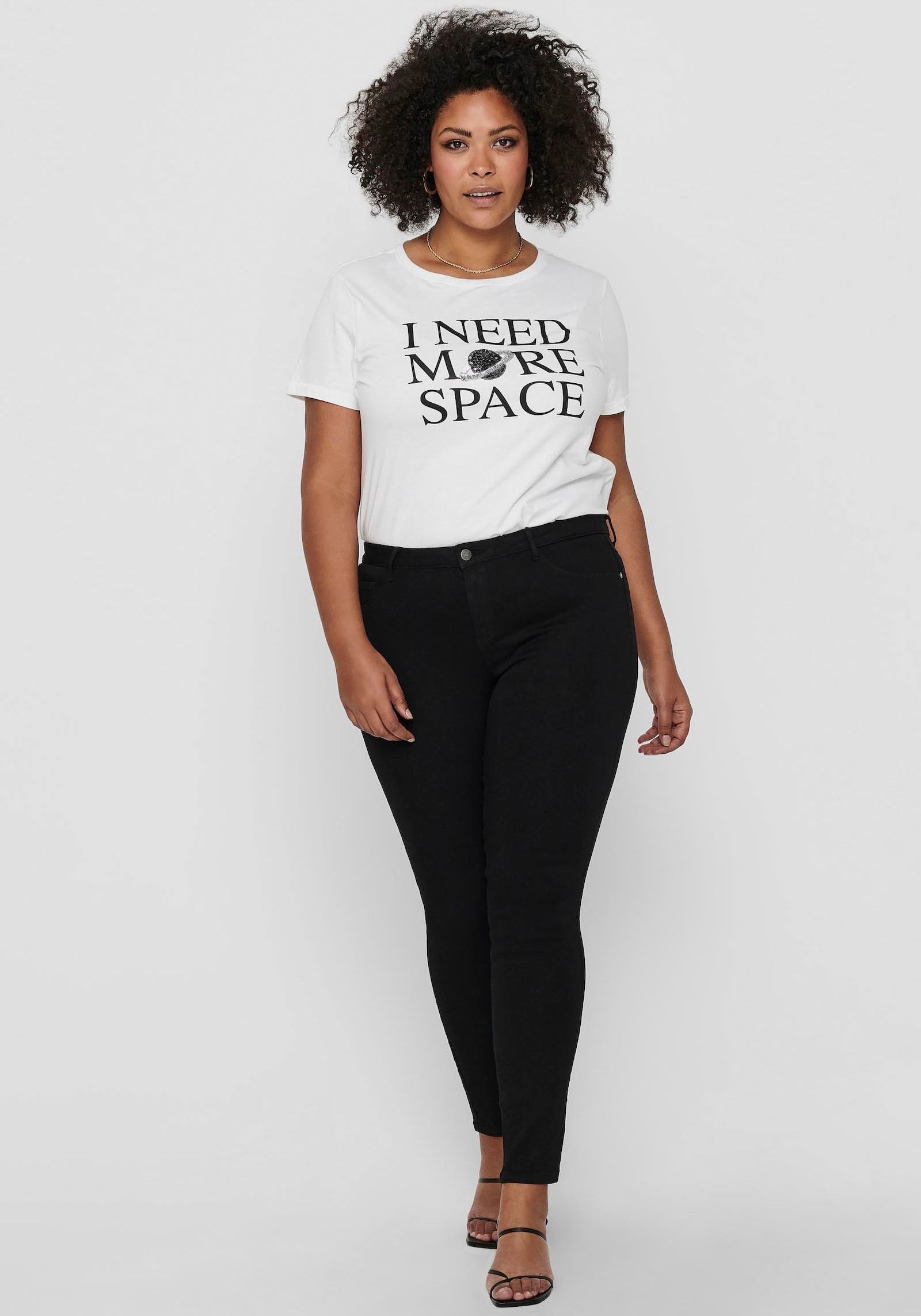 Skinny-fit-Jeans - black