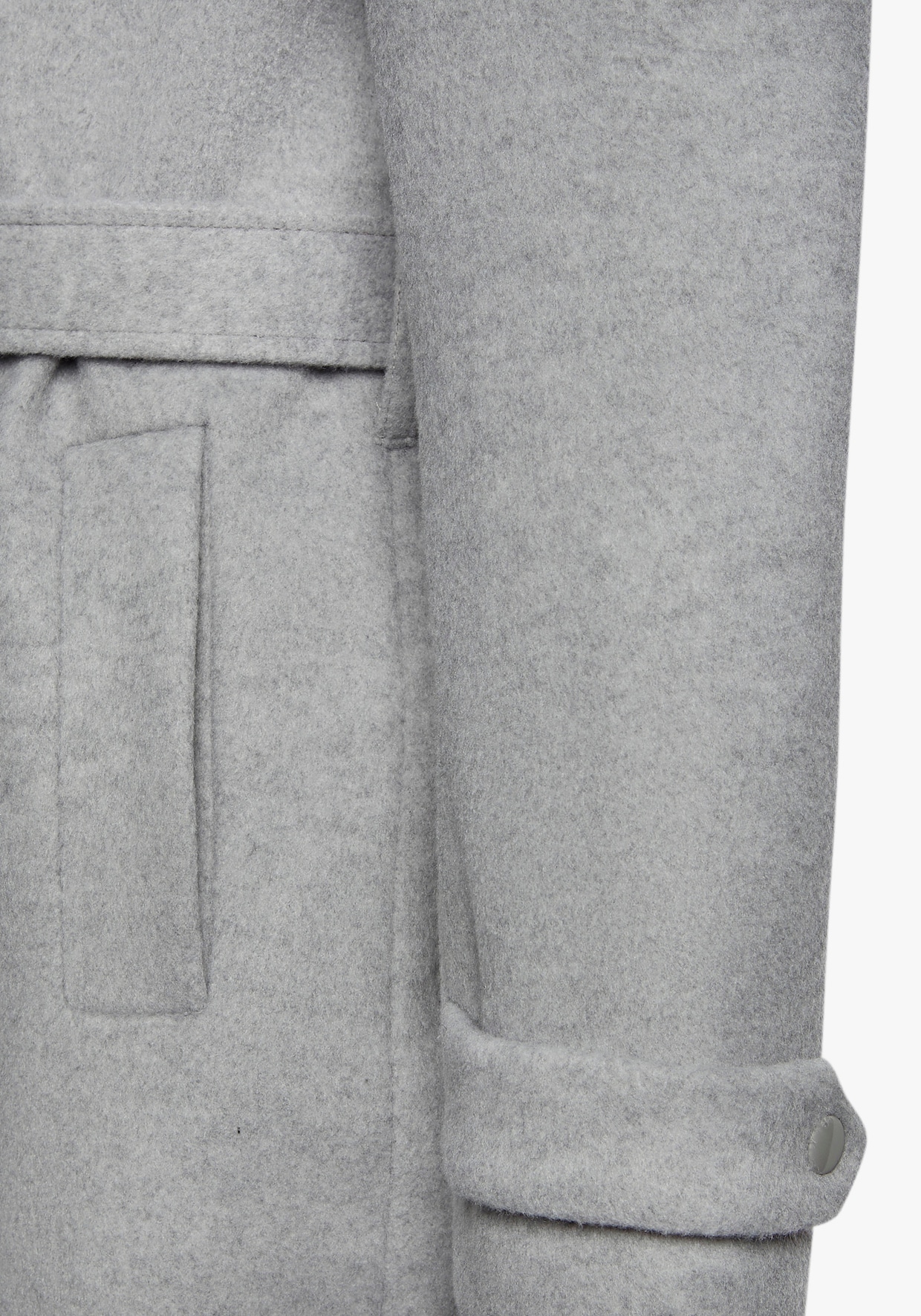 LASCANA Langmantel - grau meliert