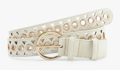 LASCANA ceinture hanches - blanc cassé