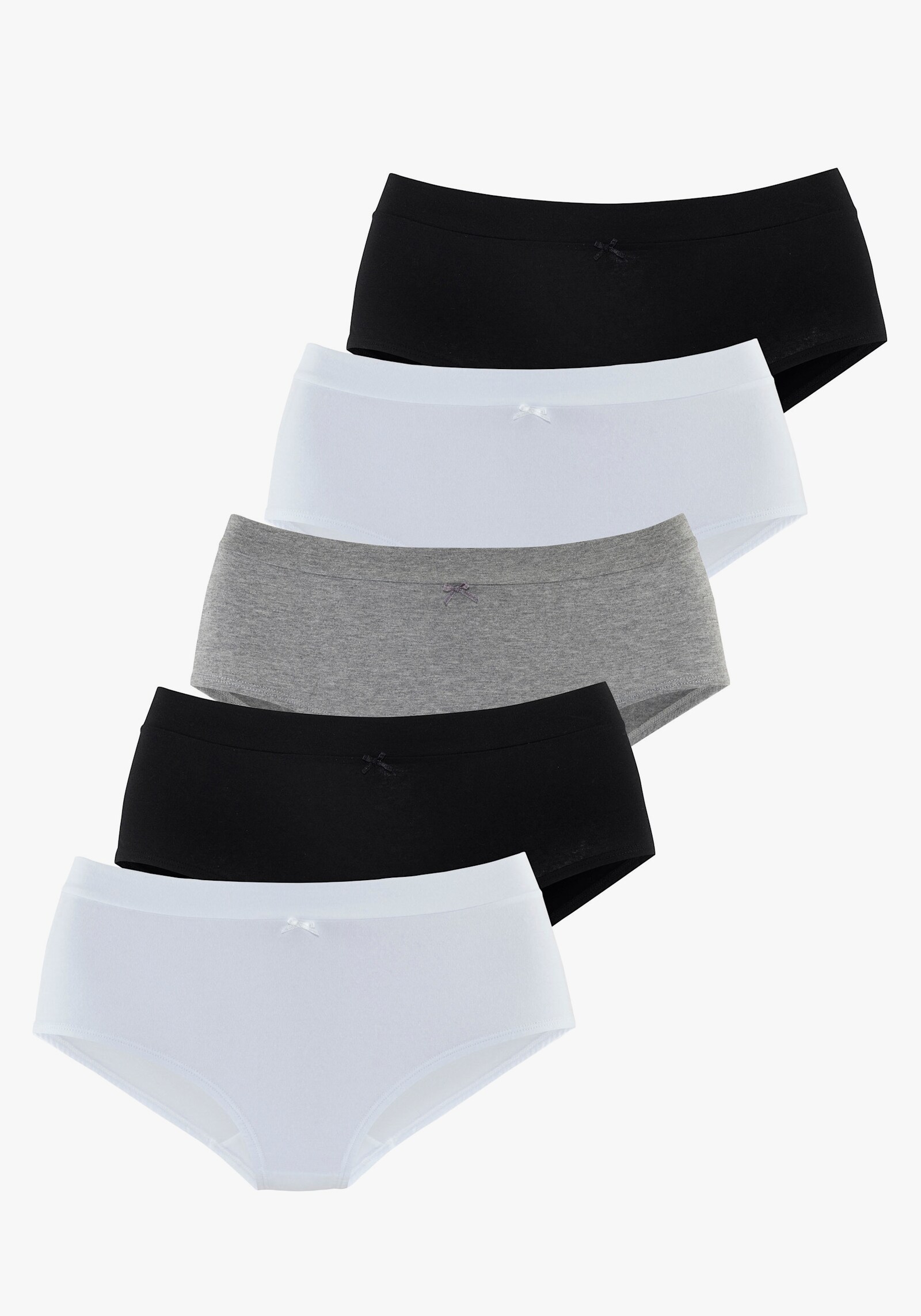 Vivance Tailleslip - offwhite, antraciet gemêleerd, zwart