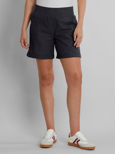 heine Shorts mit Leinen - marine