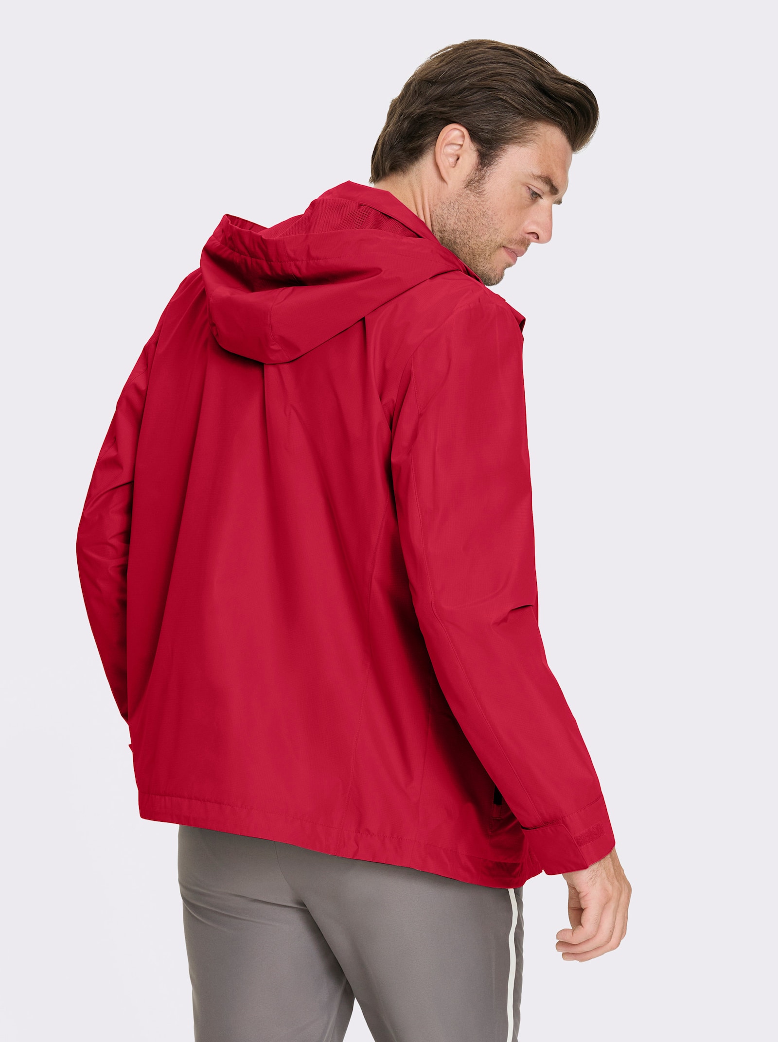 Catamaran Sports Functioneel jack met afneembare capuchon - rood