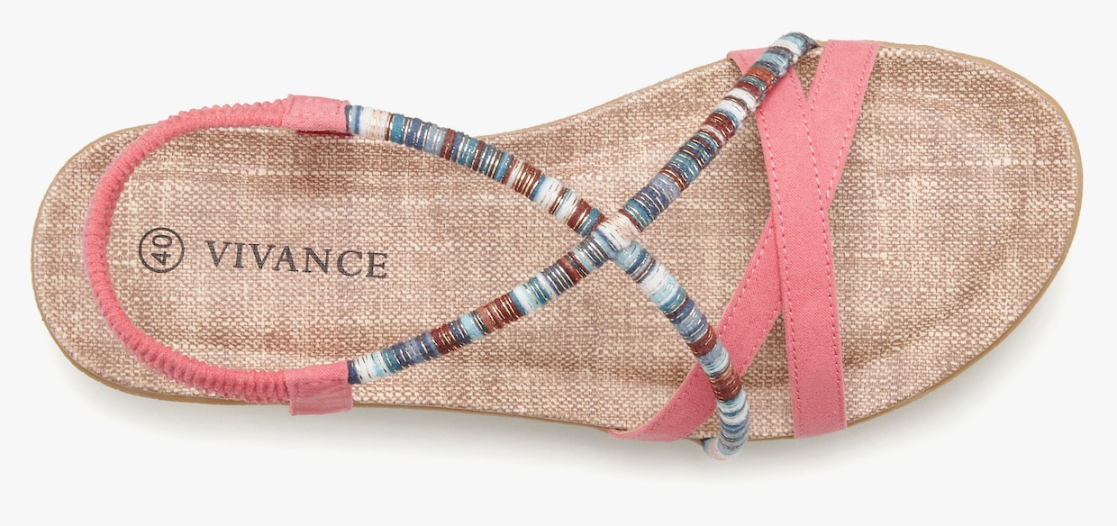 Vivance sandalen - koraal