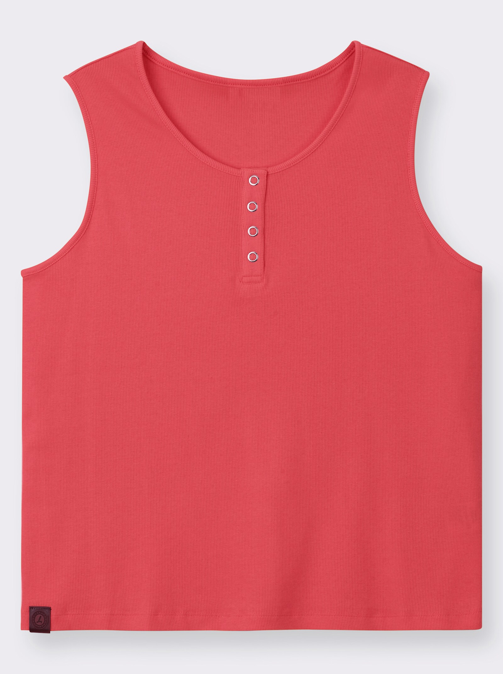 Shirttop in Ripp-Optik - hummer