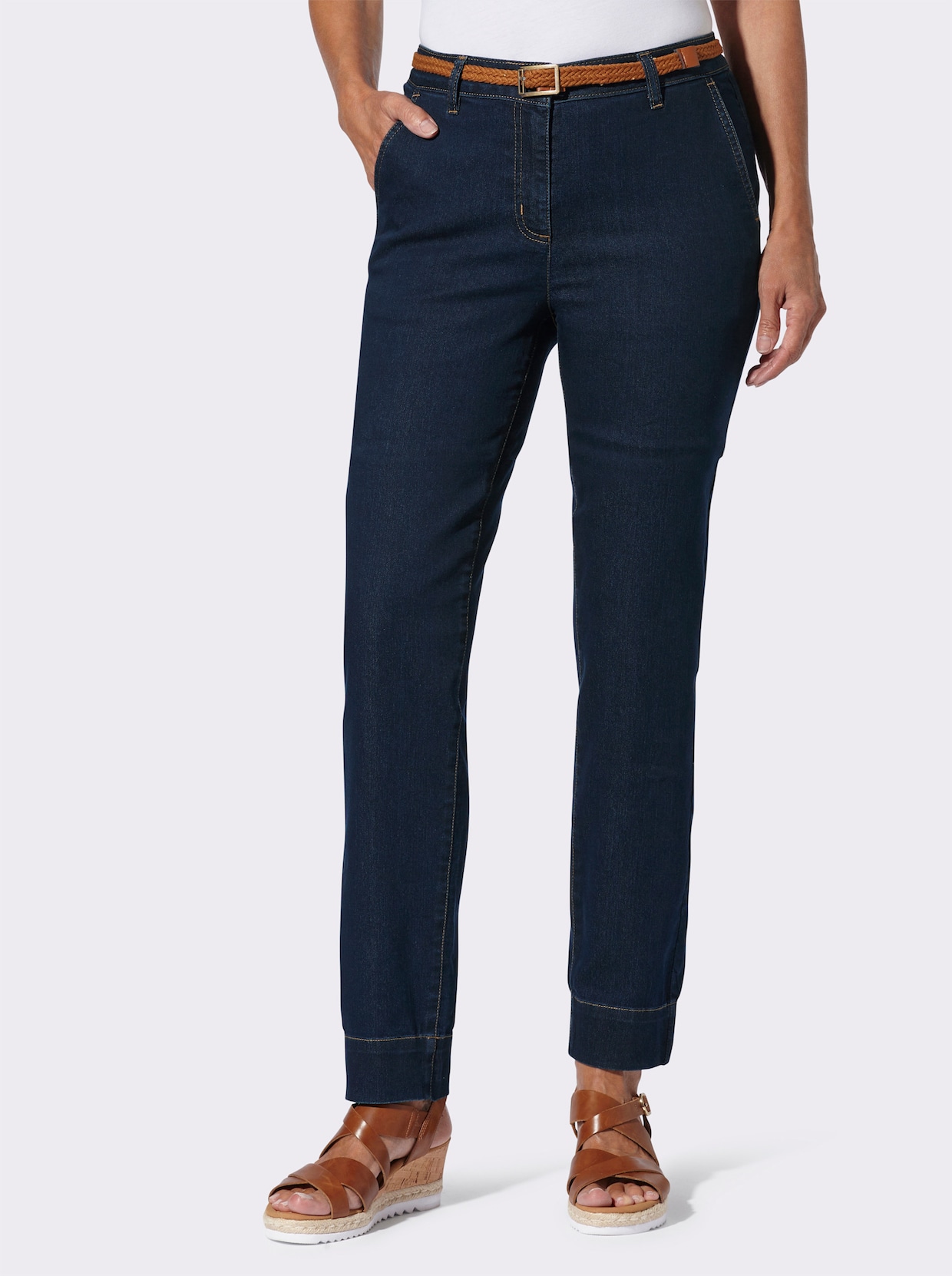 Chinohose - dark blue