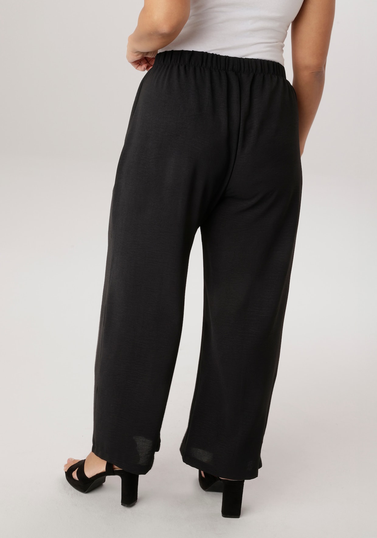 Aniston PLUS Schlupfhose - schwarz