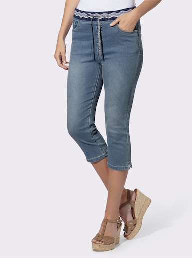 heine Push-up-Jeans - blue-bleached