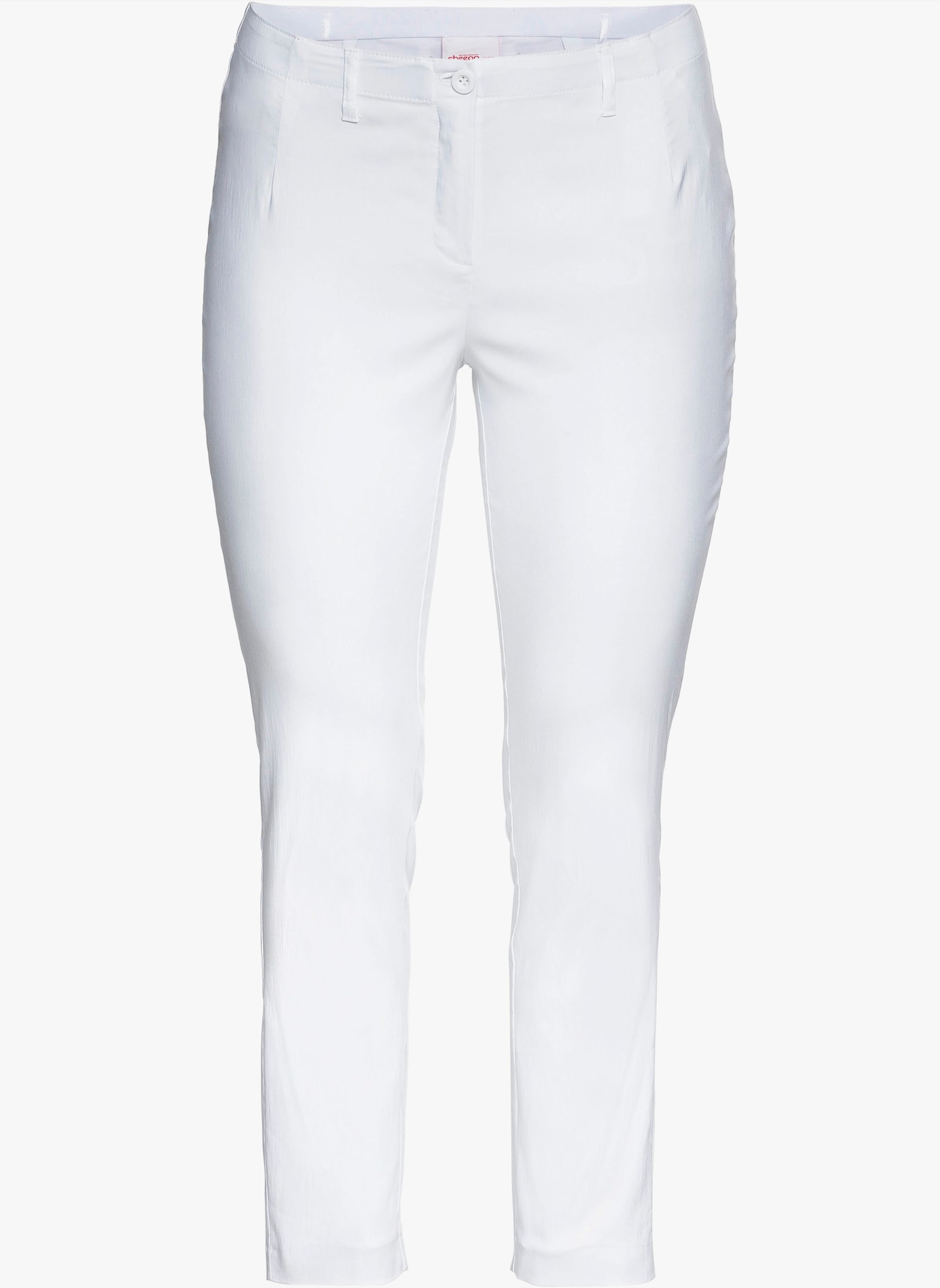 sheego Bengalinhose in schmaler Form - weiß