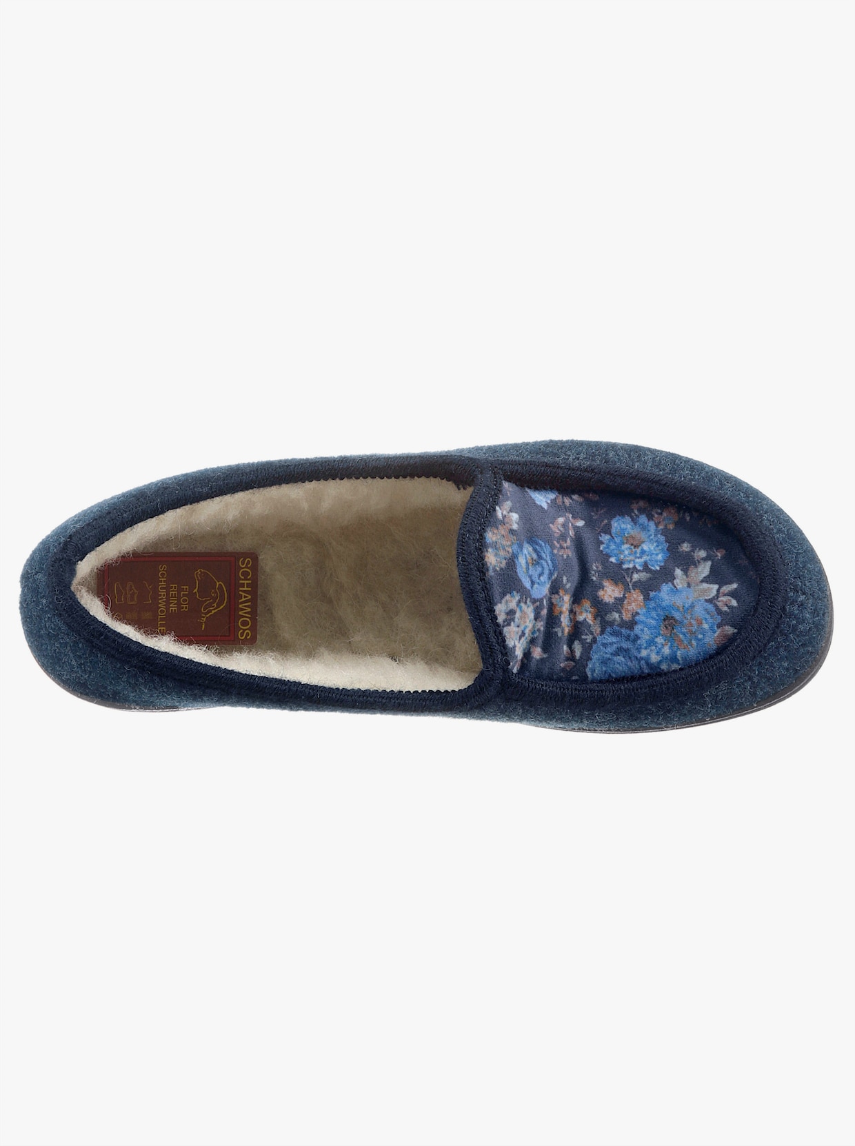 Schawos Domácí obuv - námořnická modrá