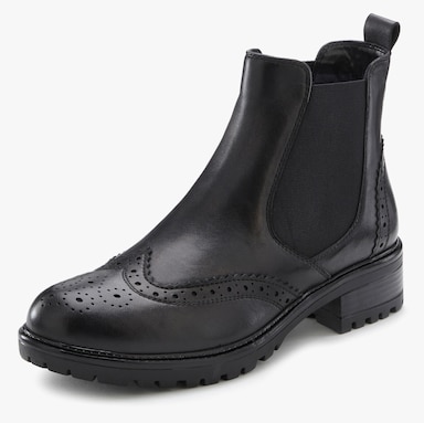 LASCANA Stiefelette - schwarz