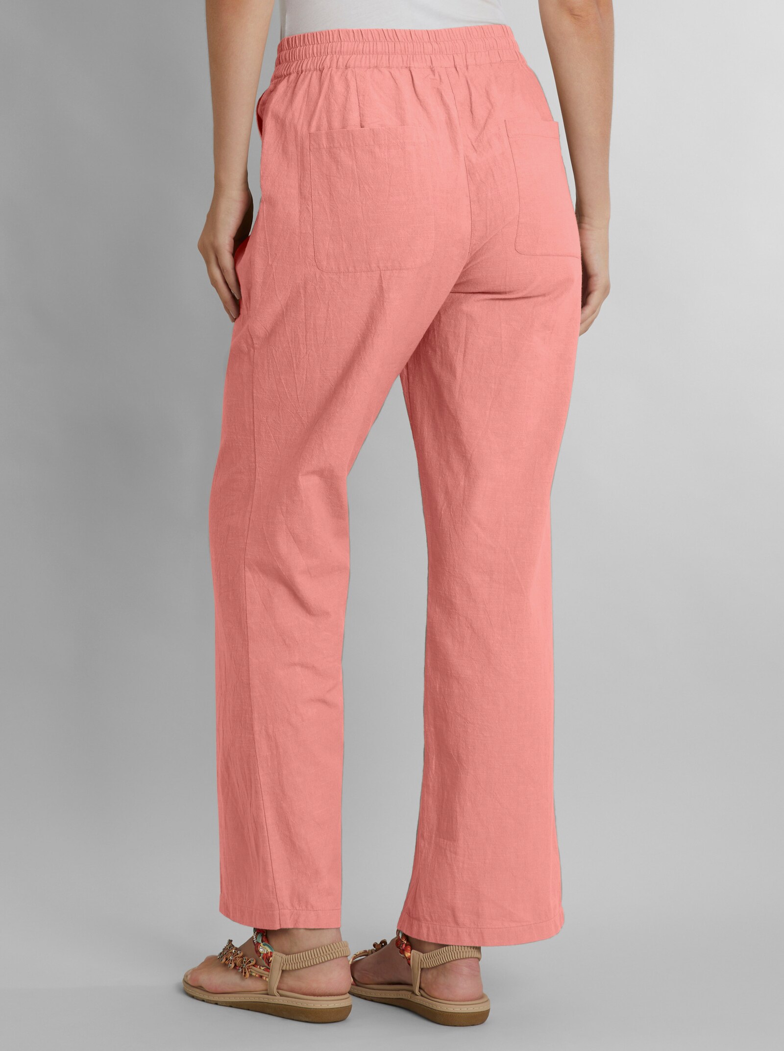 heine Schlupfhose aus Baumwolle - flamingo