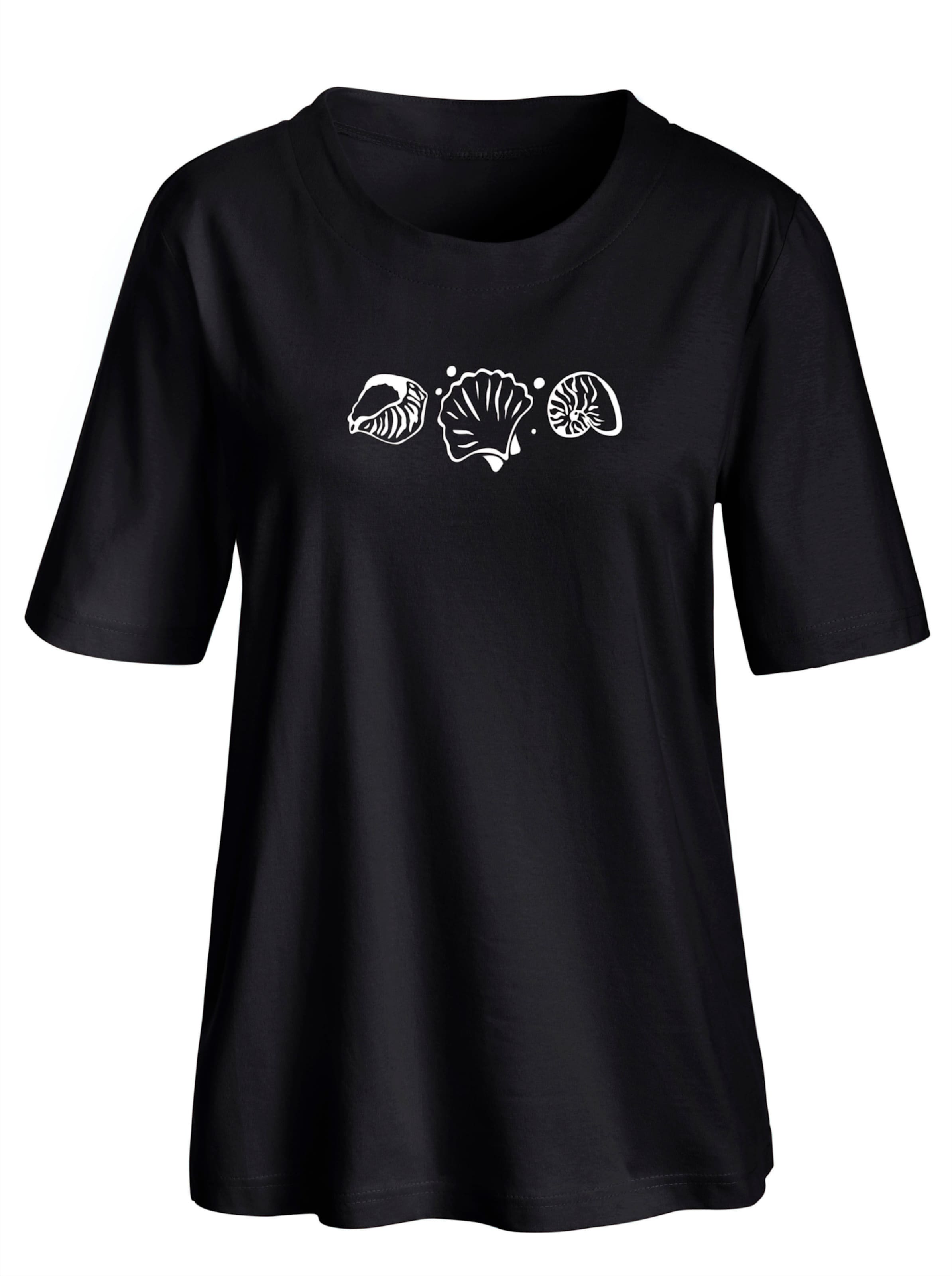 Schwarz Kurzarmshirt - Bild 2