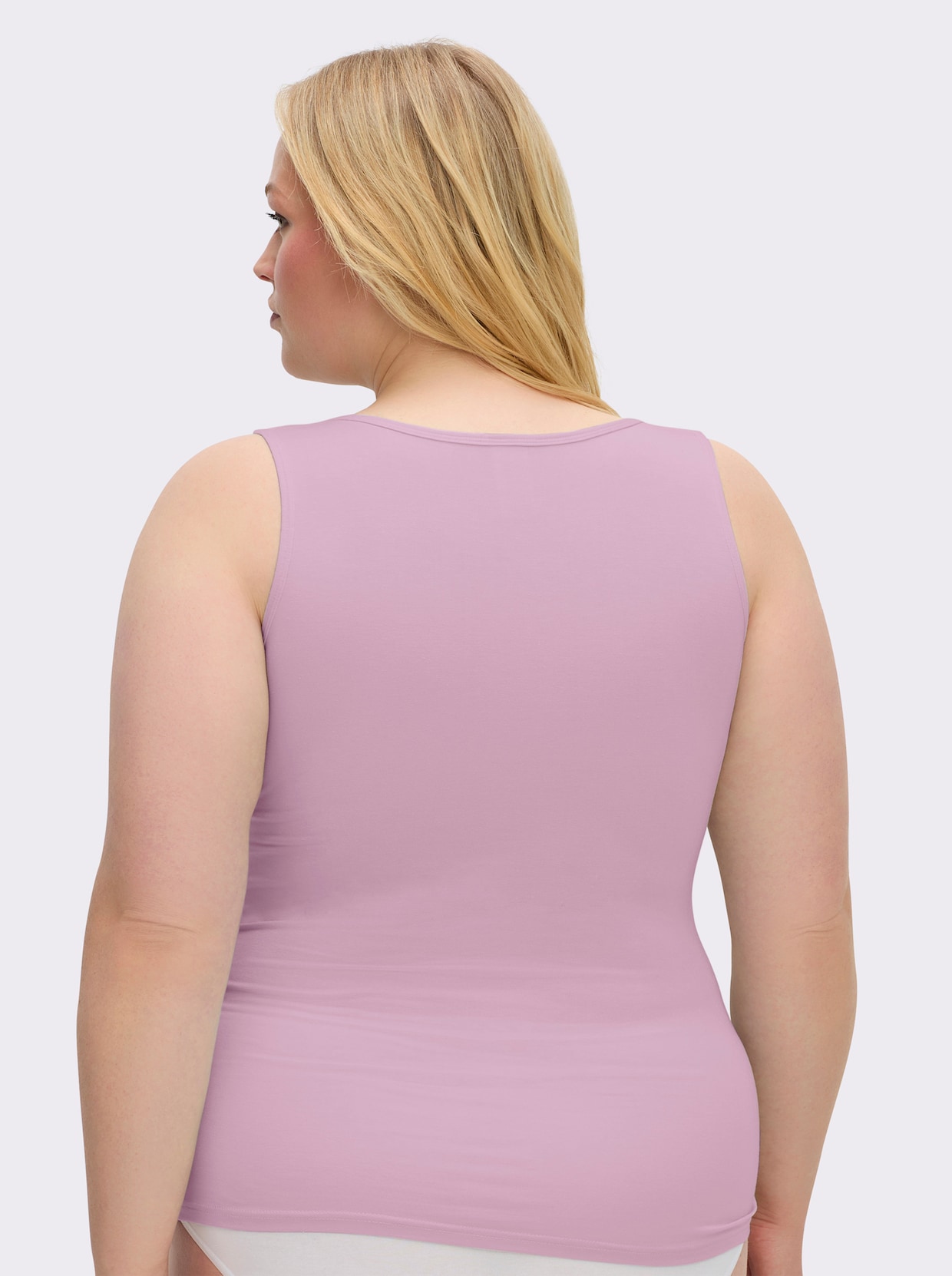 wäschepur Achseltop mit breiten Trägern - orchidee