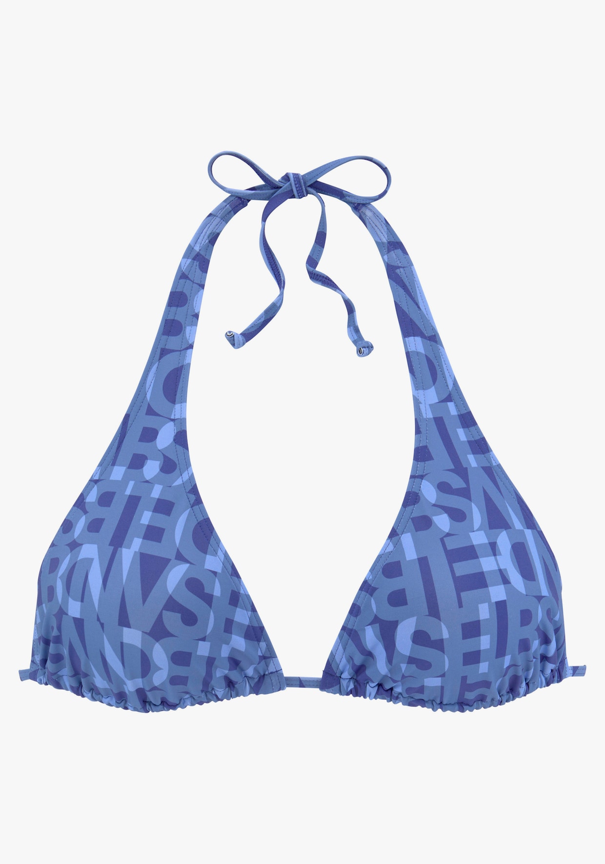 Elbsand Haut de bikini triangle - bleu