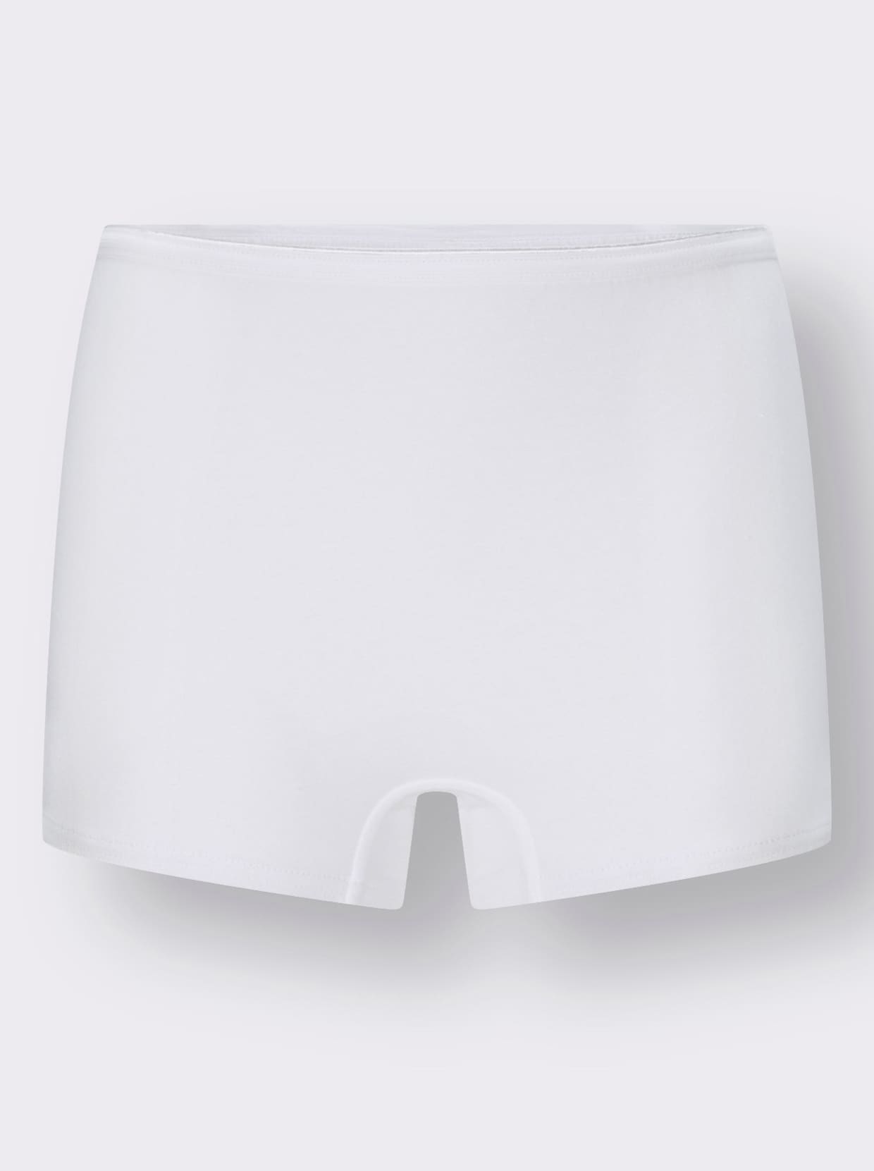 wäschepur Panty - 2x gris clair à rayures fines + 2x blanc