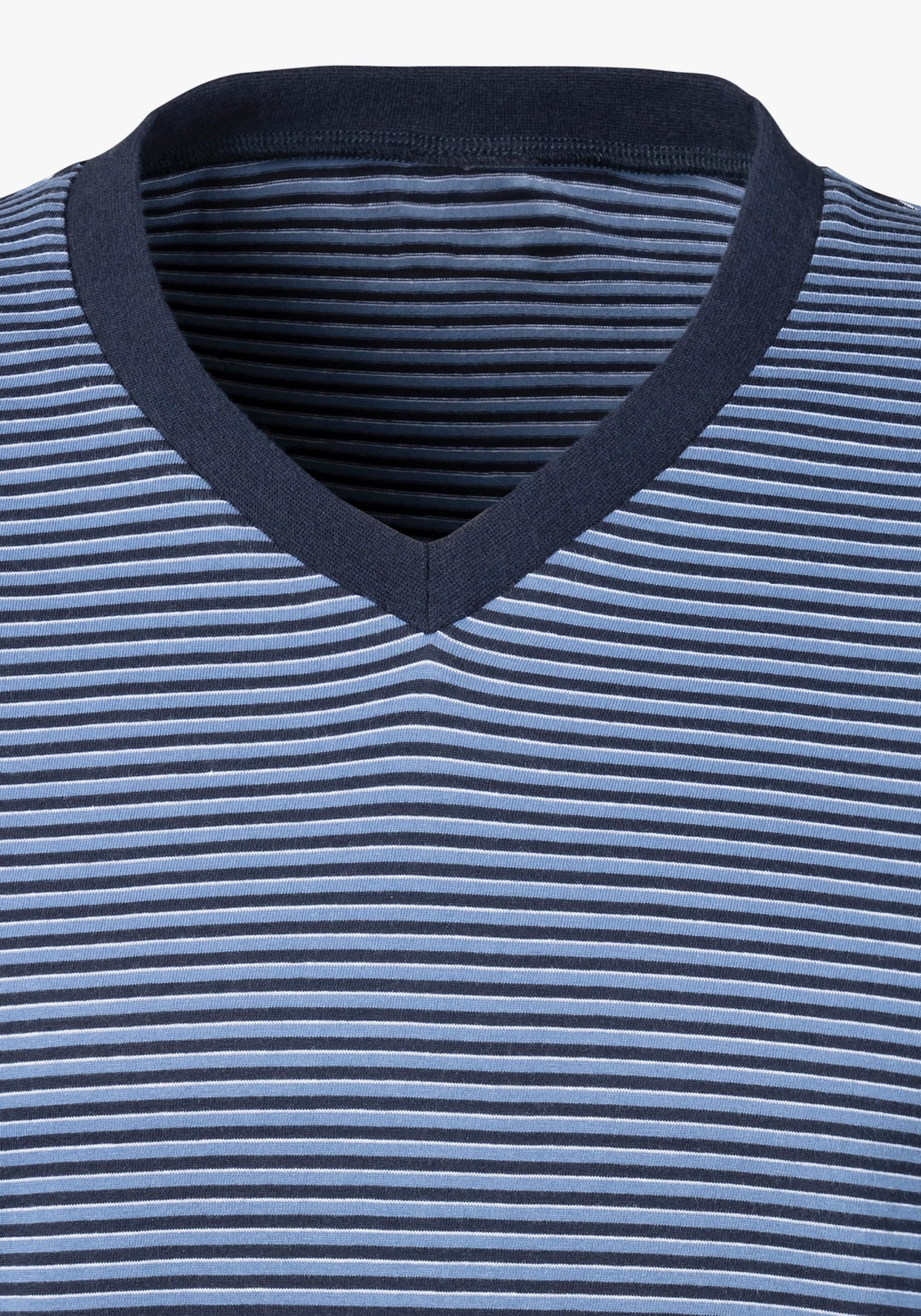 Pyjama - blau-marine, grau-anthrazit