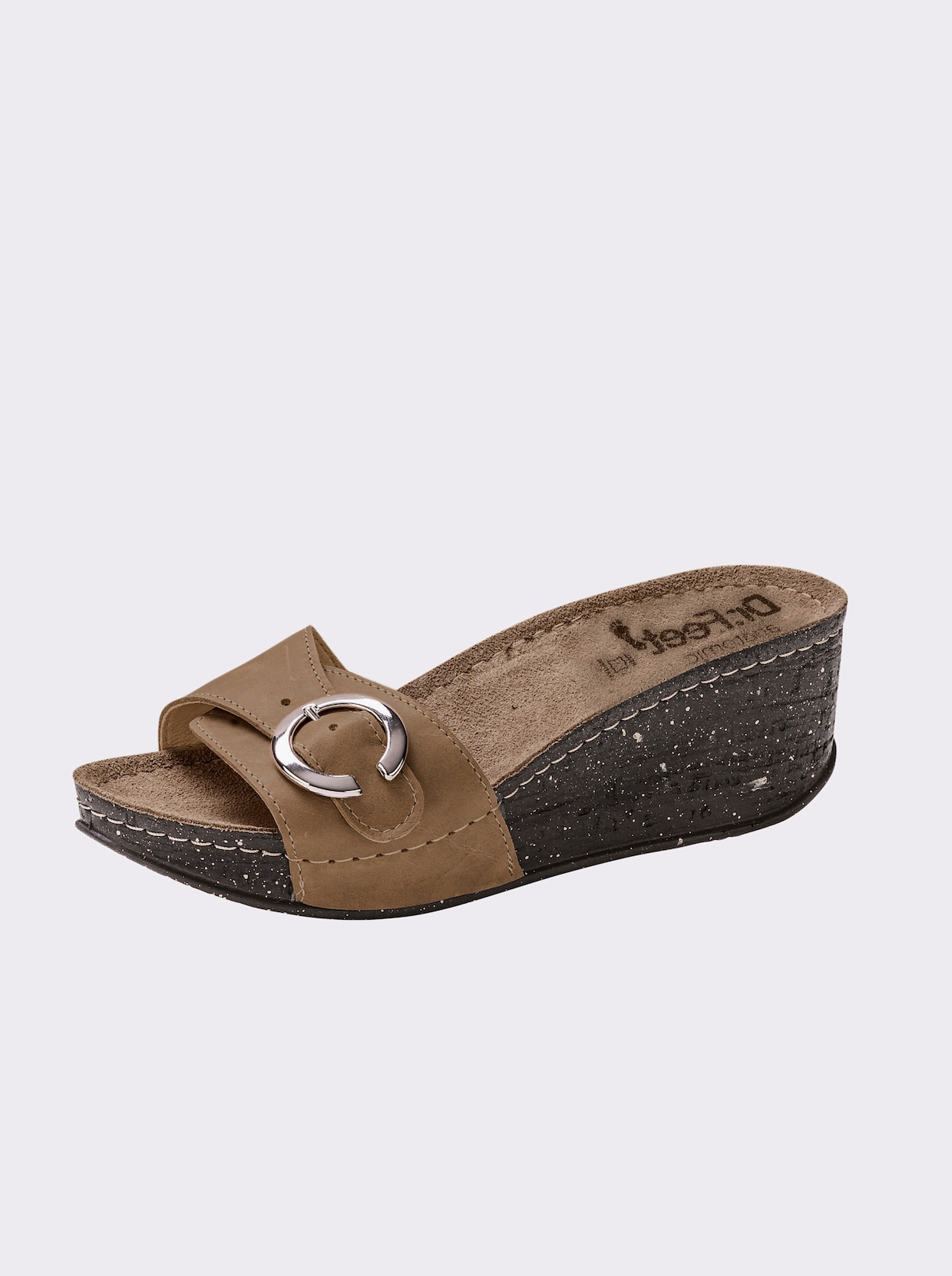 Dr. Feet Slippers - taupe