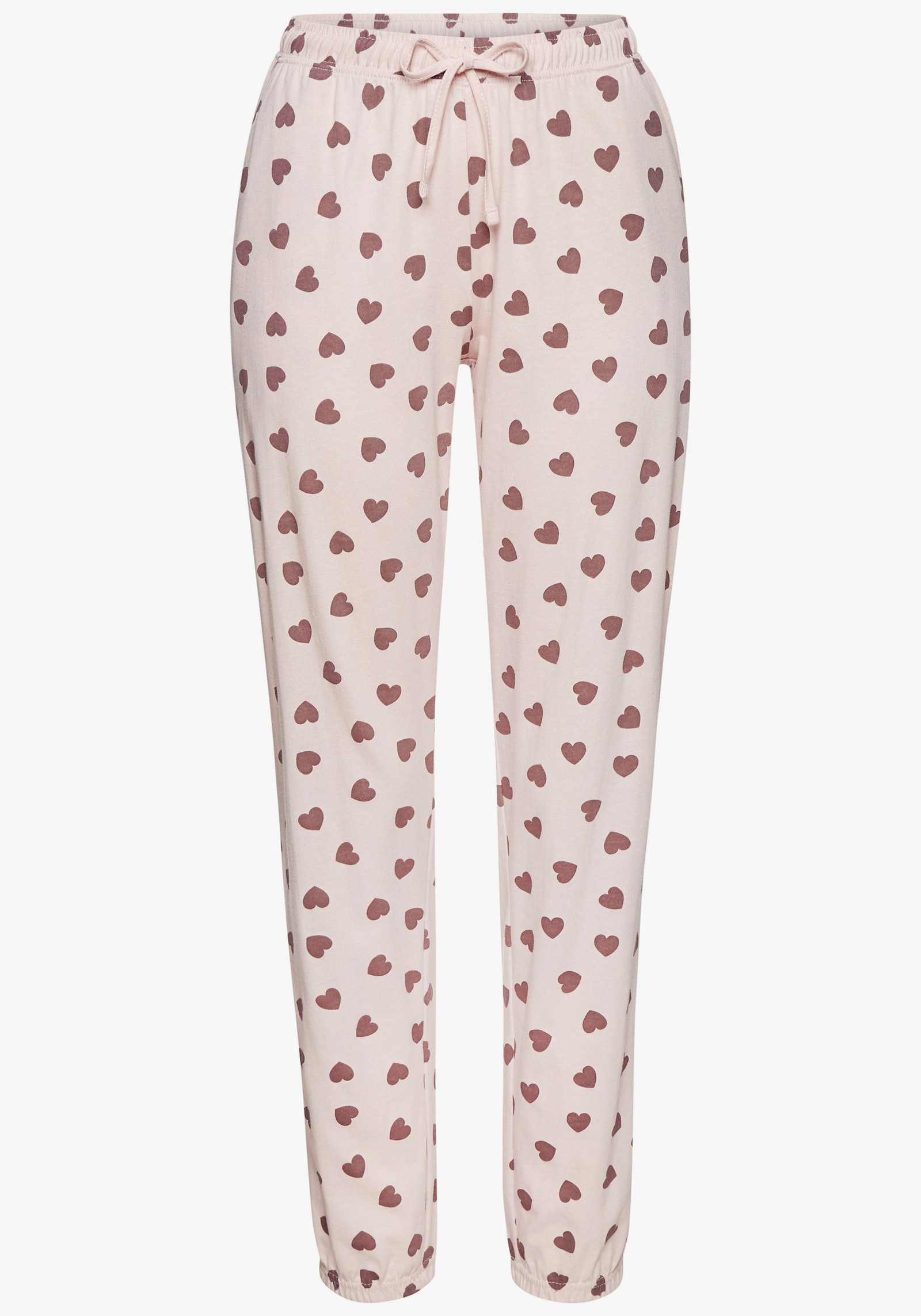 Vivance Dreams Pyjama - taupe + rose