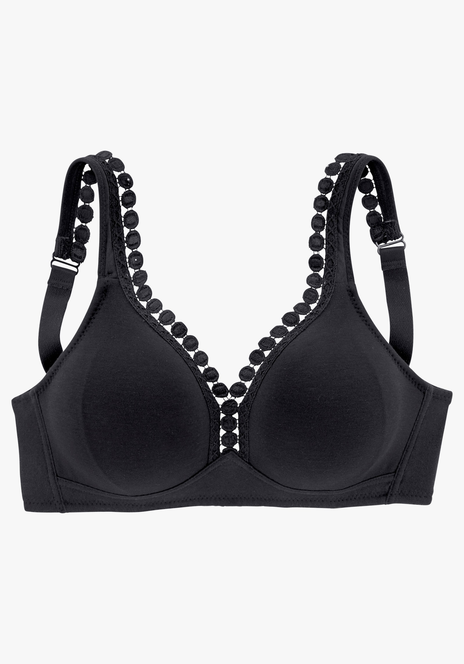 petite fleur Soft-BH - schwarz