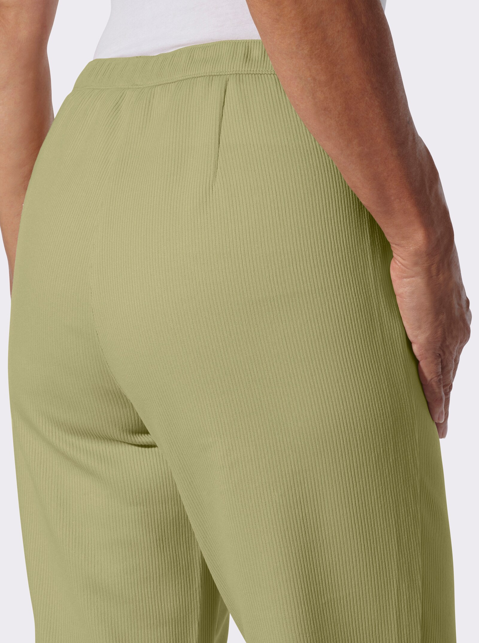7/8-Hose in Ripp-Qualität - schilf