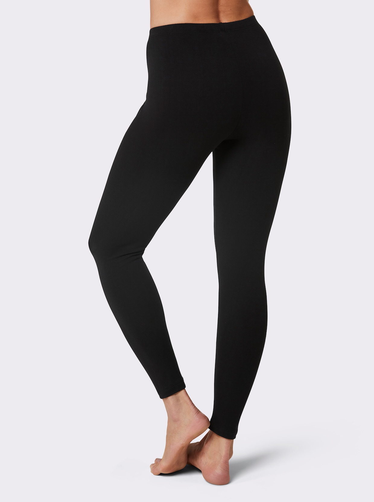 wäschepur Thermo-Leggings - schwarz