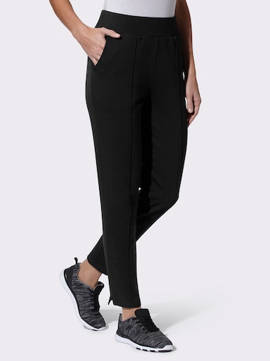 Catamaran Sports Freizeithose mit Seitenschlitzen - schwarz