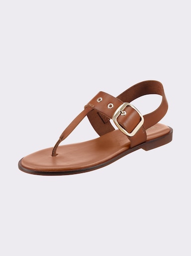 feel good Sandale - cognac