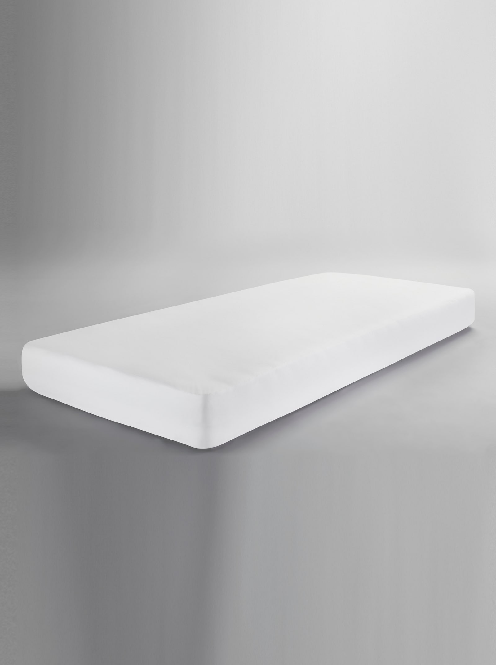 Dormisette Molton-Spannbetttuch - weiß